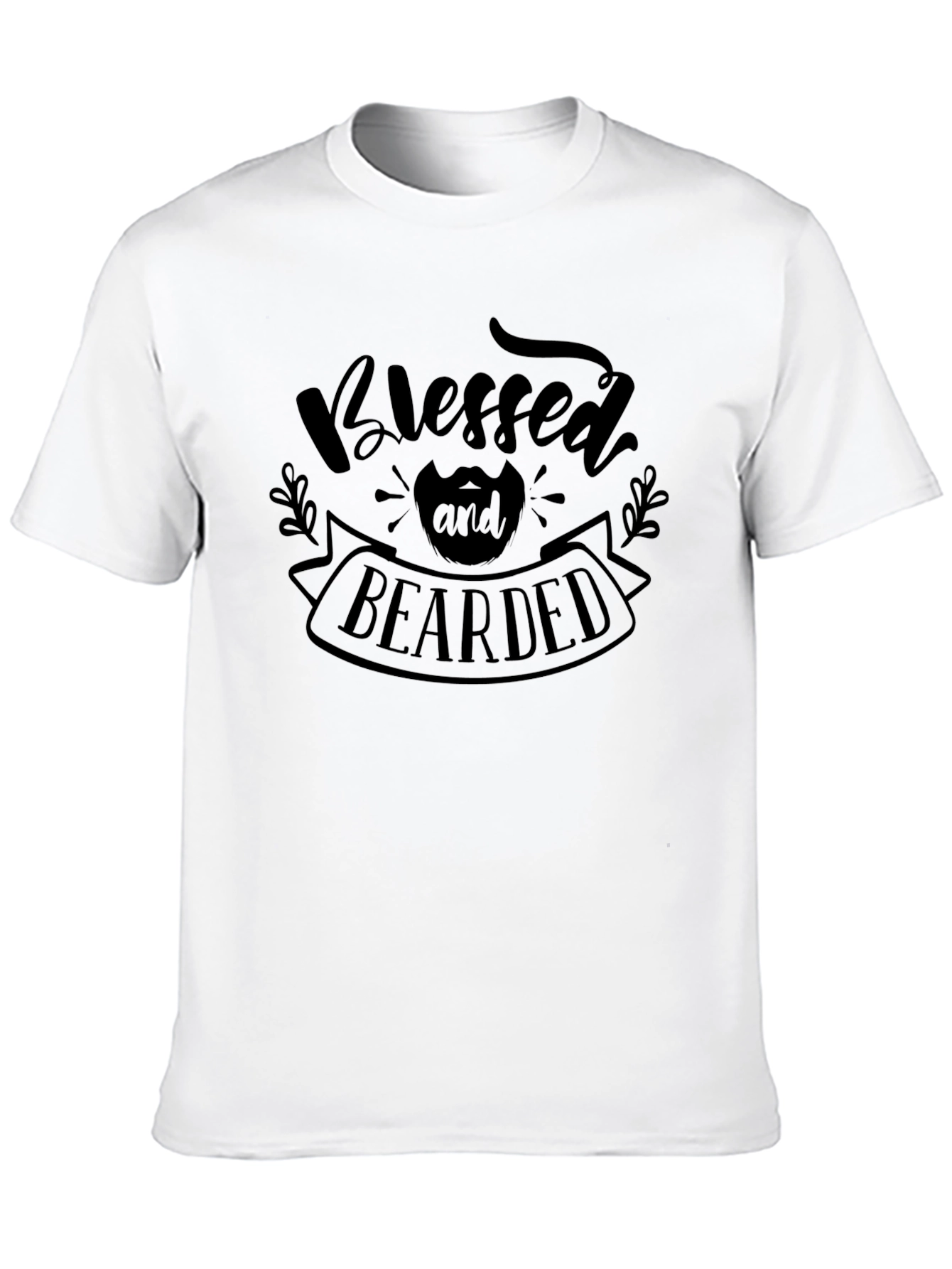 Blessed and Bearded T-Shirt - Mens Graphic Tee