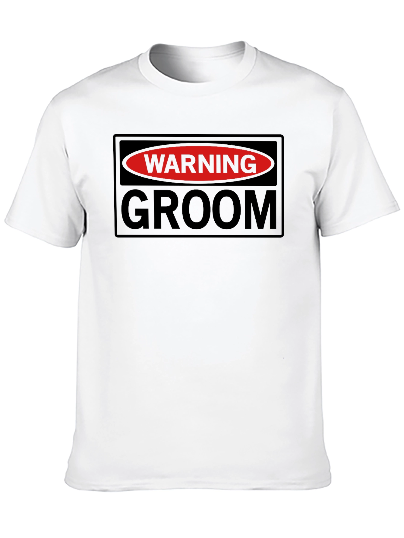 Warning Groom T-Shirt - Bachelor Party Tee