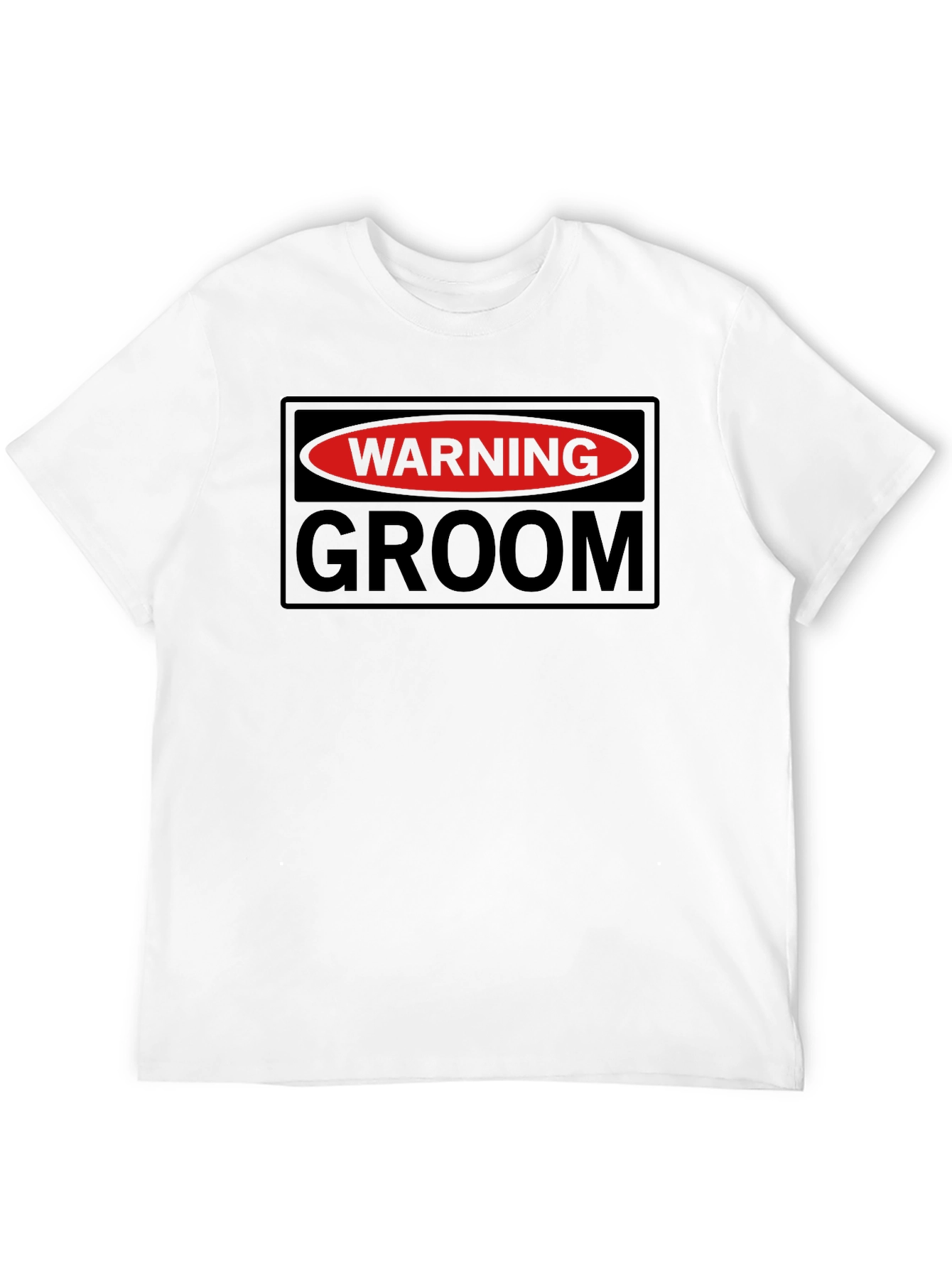 Warning Groom T-Shirt - Bachelor Party Tee