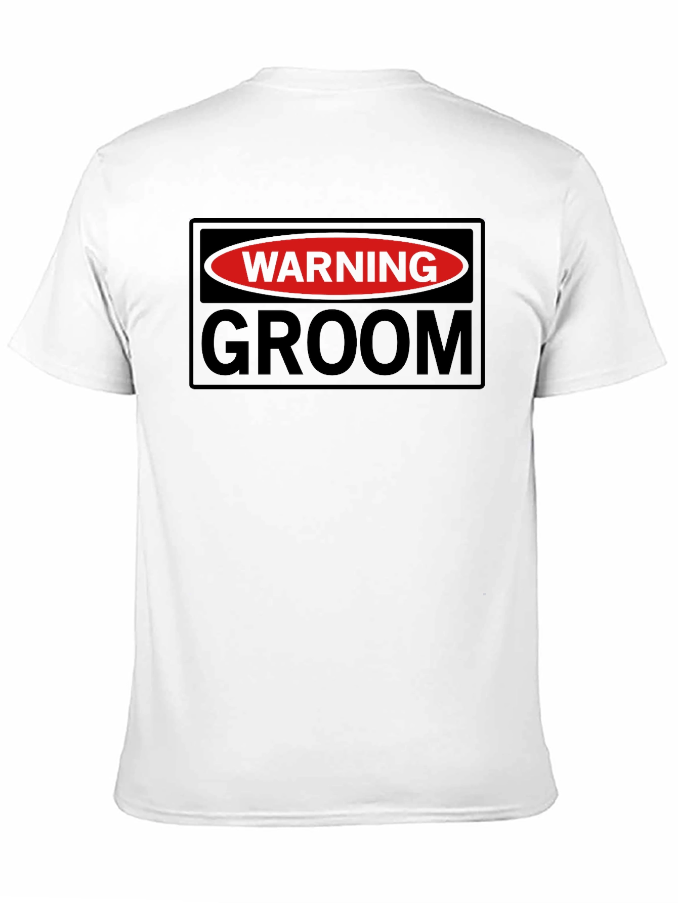 Warning Groom T-Shirt - Bachelor Party Tee