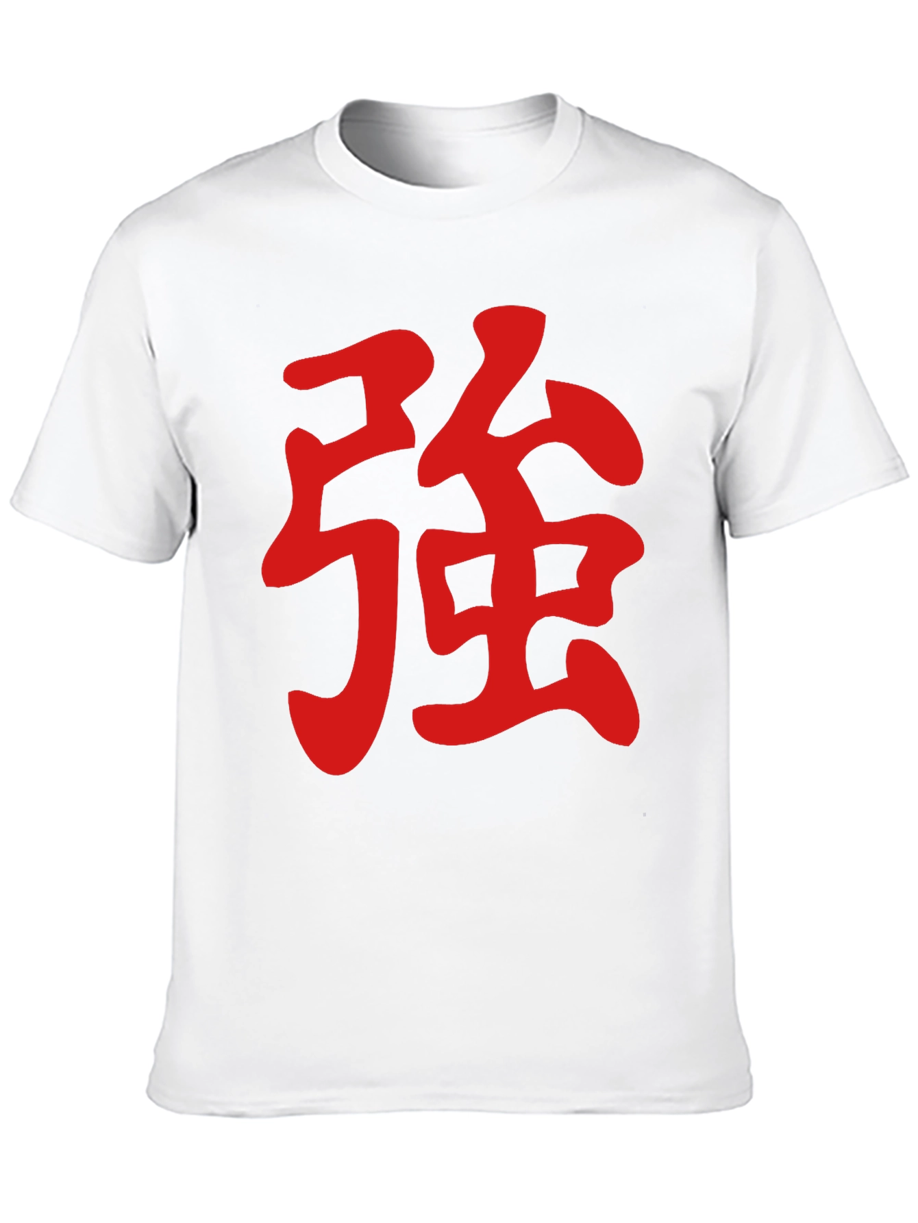 Red Kanji Symbol on Black Tee