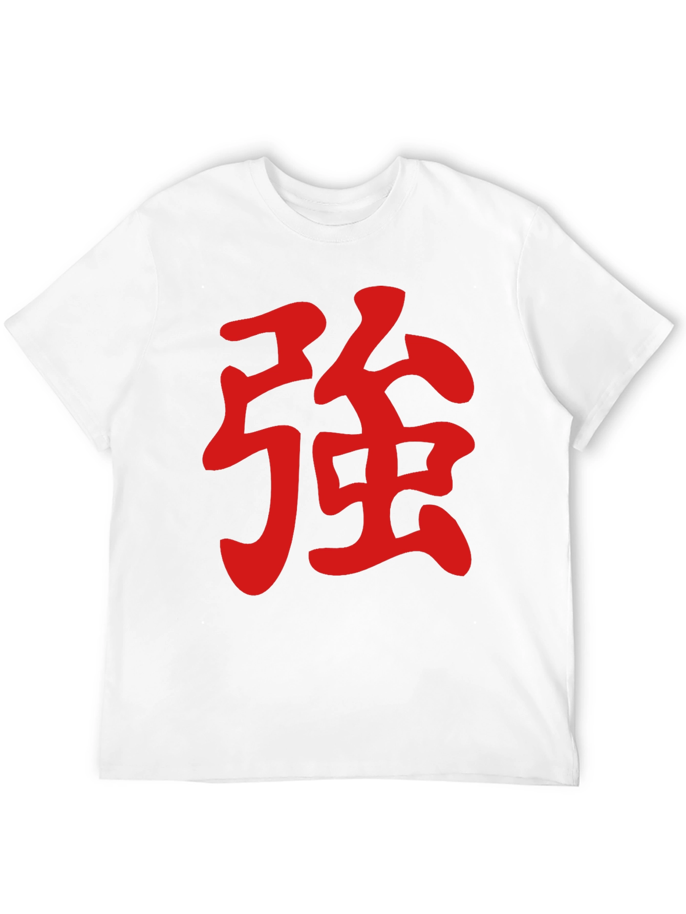 Red Kanji Symbol on Black Tee