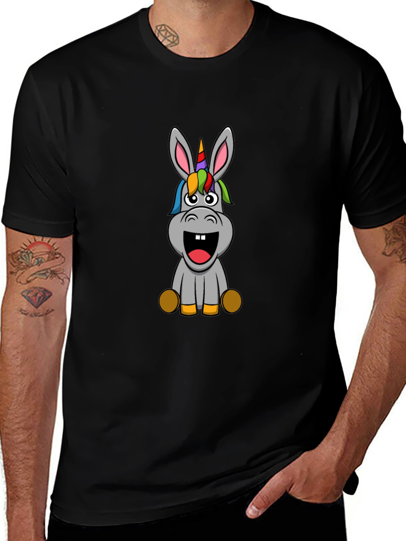 Unicorn Donkey Graphic Tee