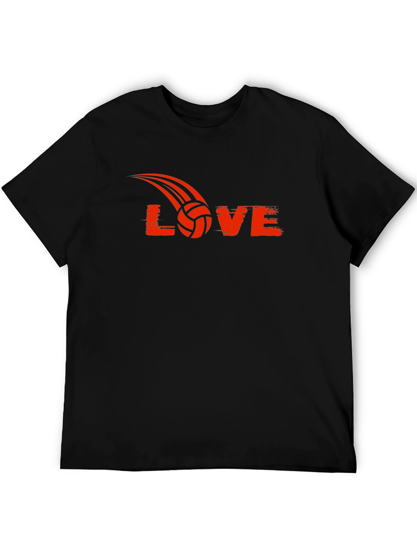 Volleyball Love Graphic T-Shirt - Sporty Tee
