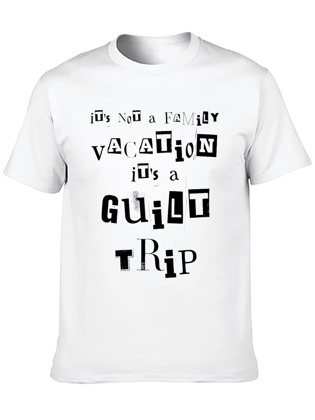 Funny Guilt Trip Family Vacation Tee