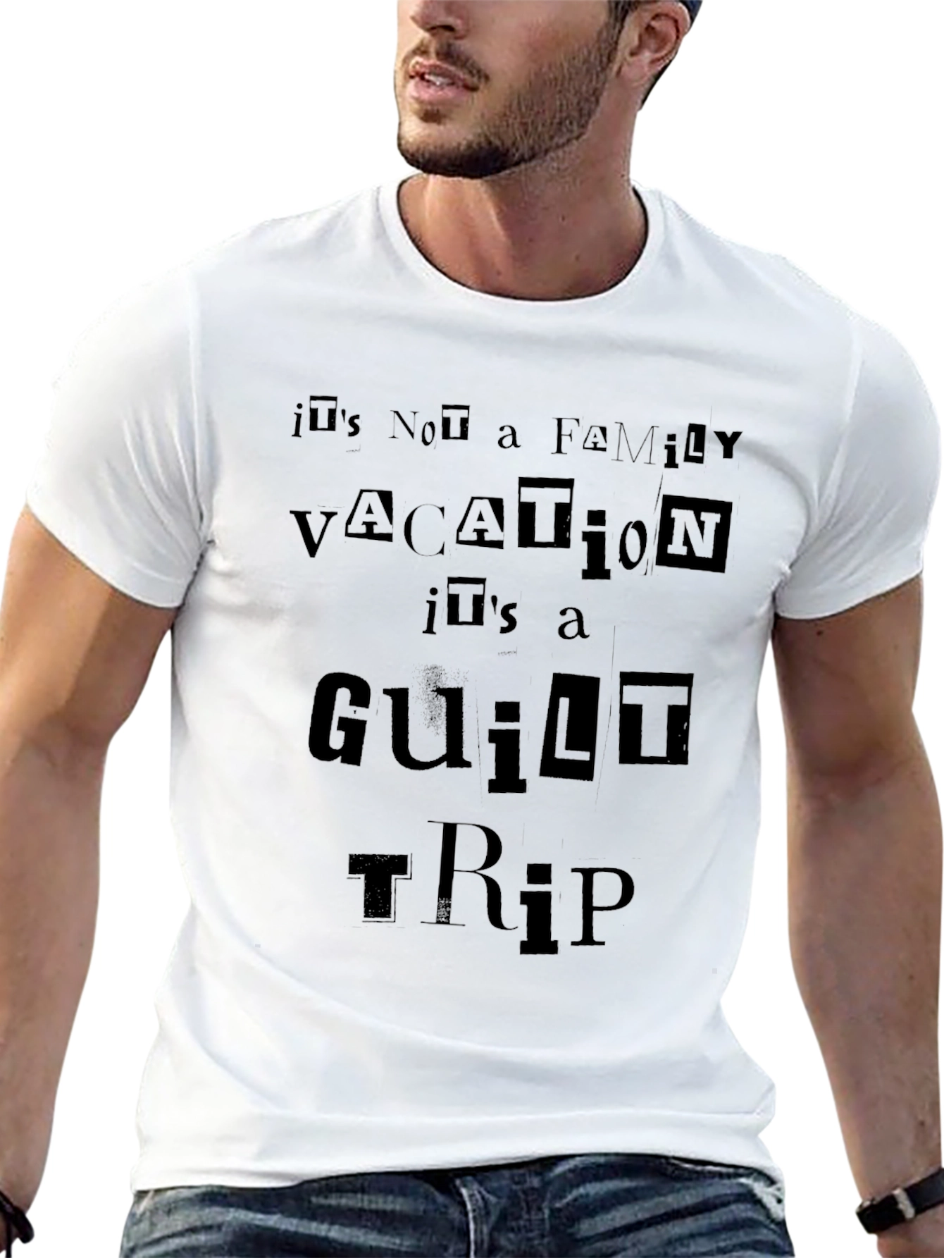Funny Guilt Trip Family Vacation Tee