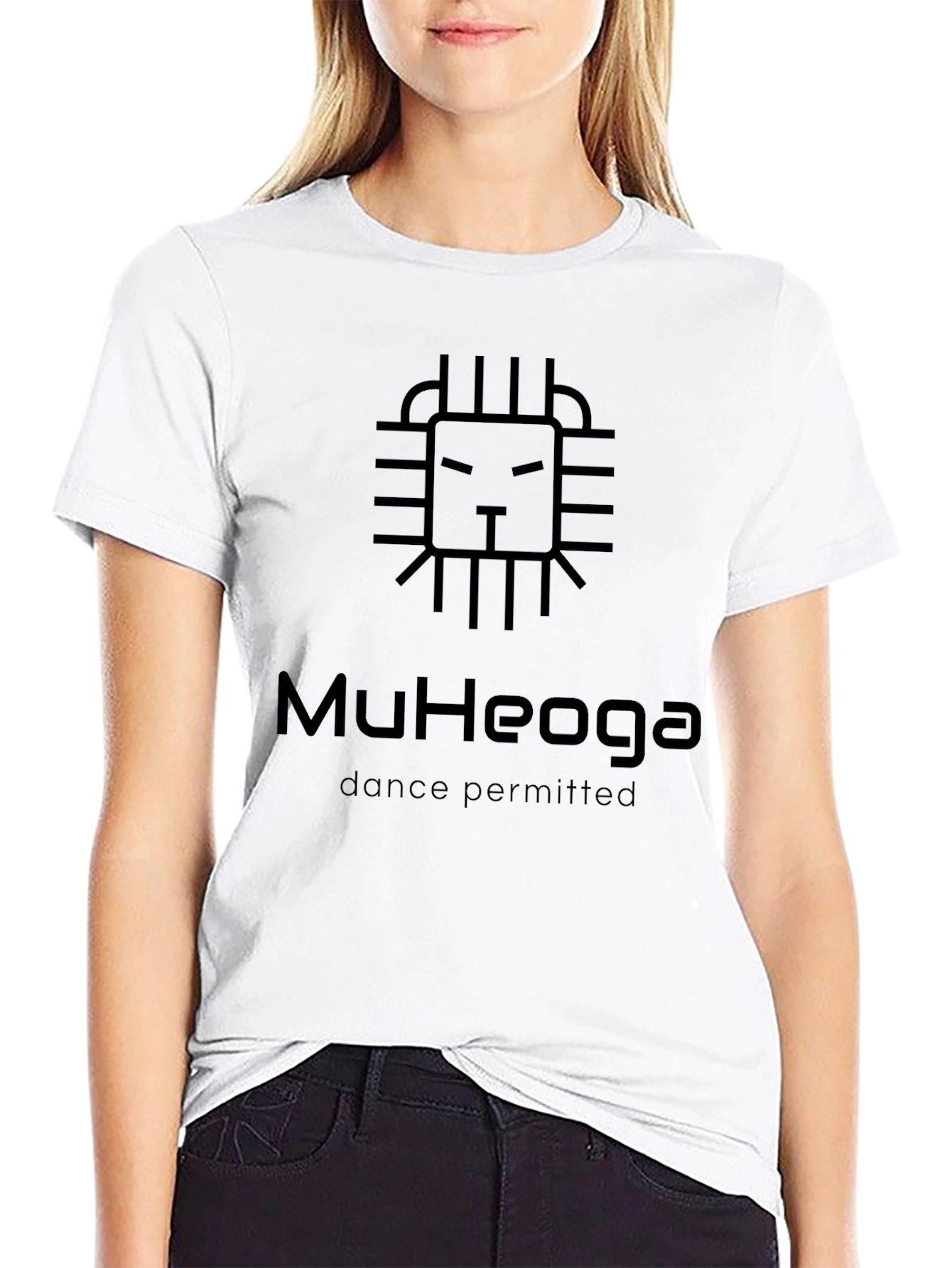 MuHeoga Dance Permitted Black T-Shirt