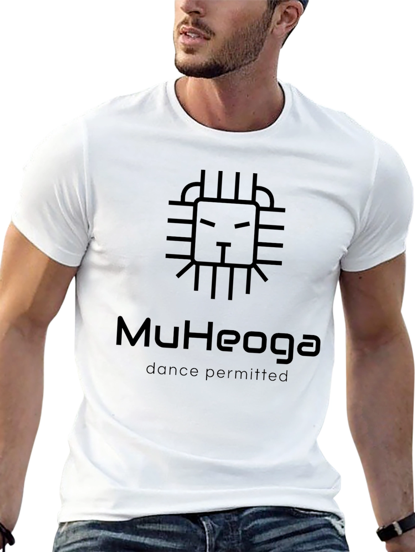 MuHeoga Dance Permitted Black T-Shirt
