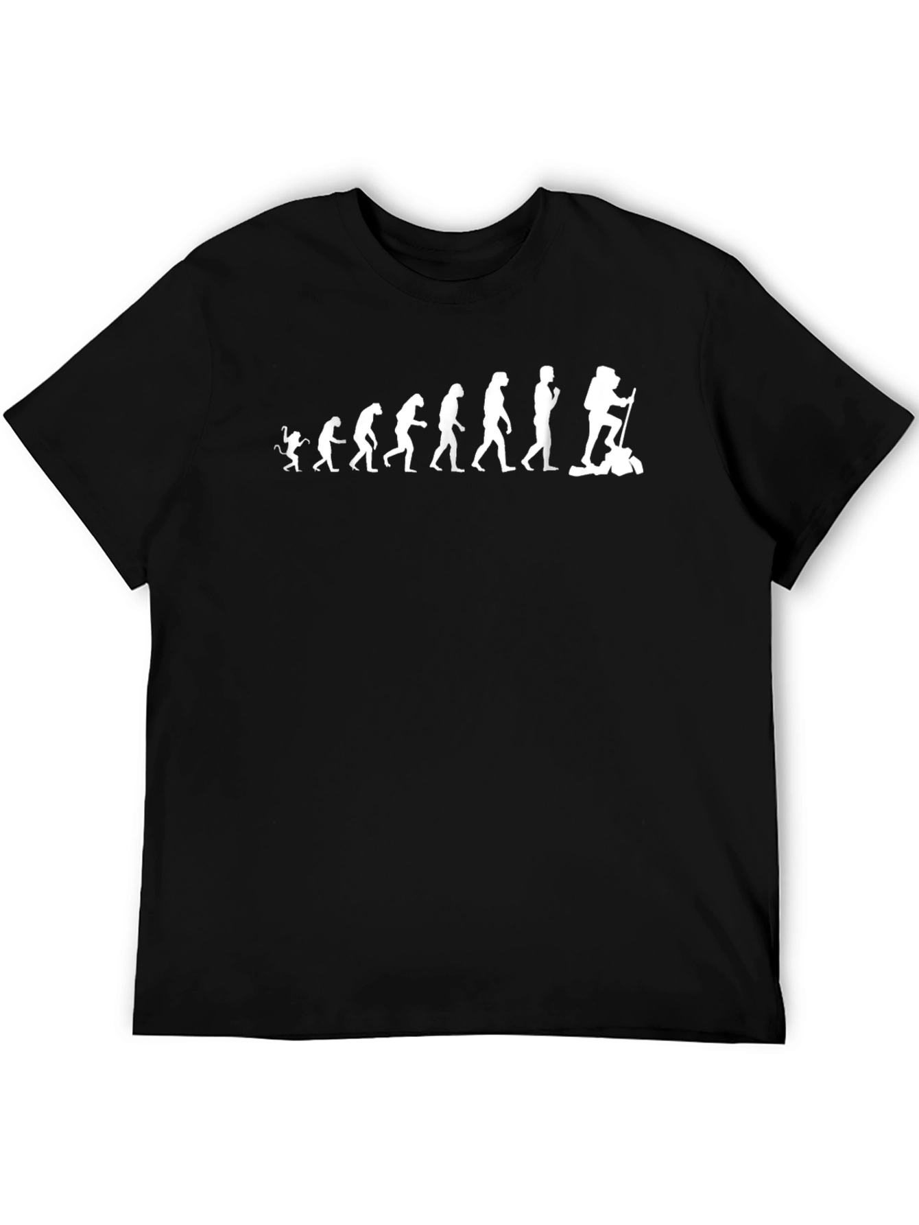Evolution of Hiker Graphic Tee