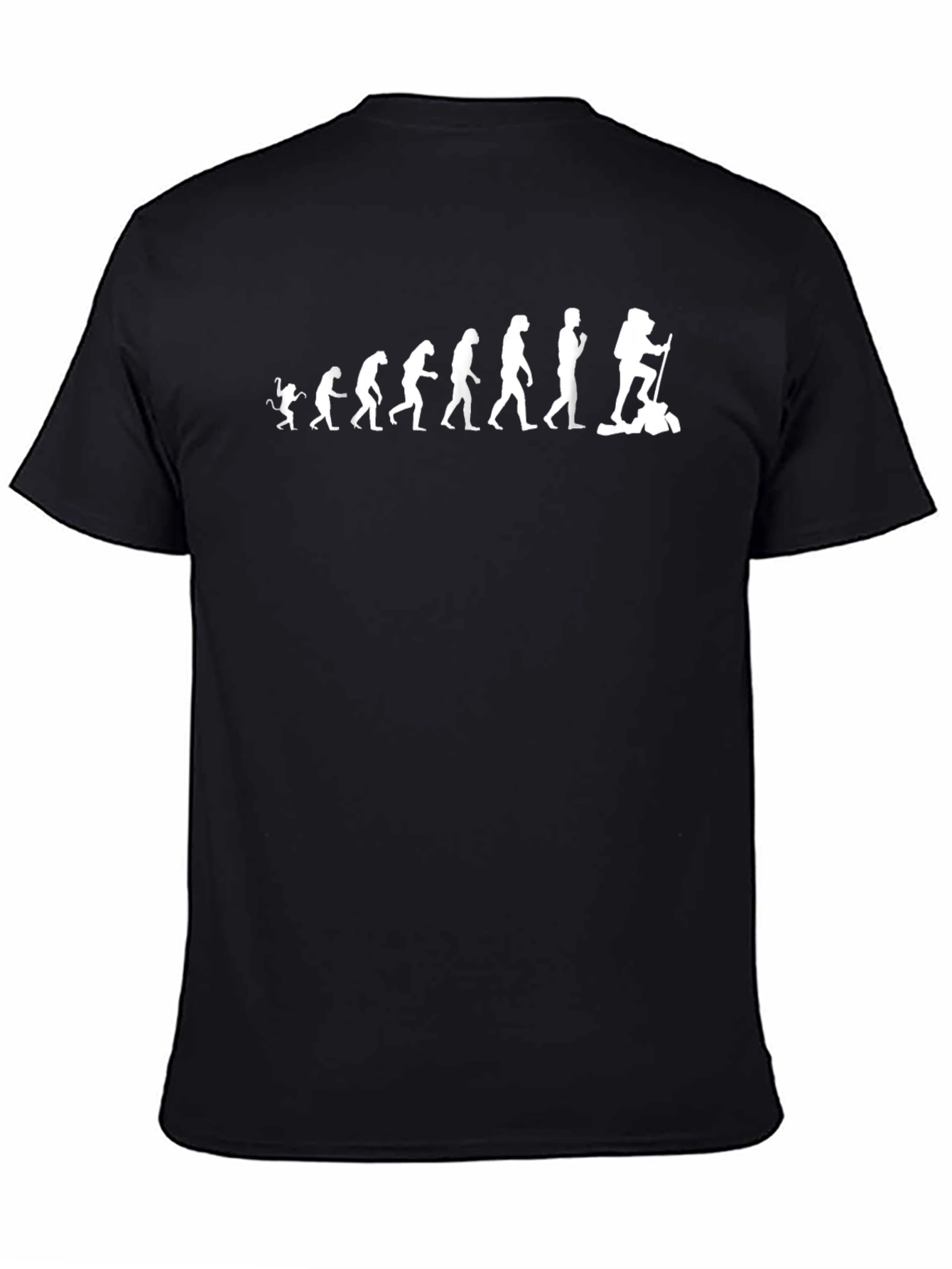 Evolution of Hiker Graphic Tee