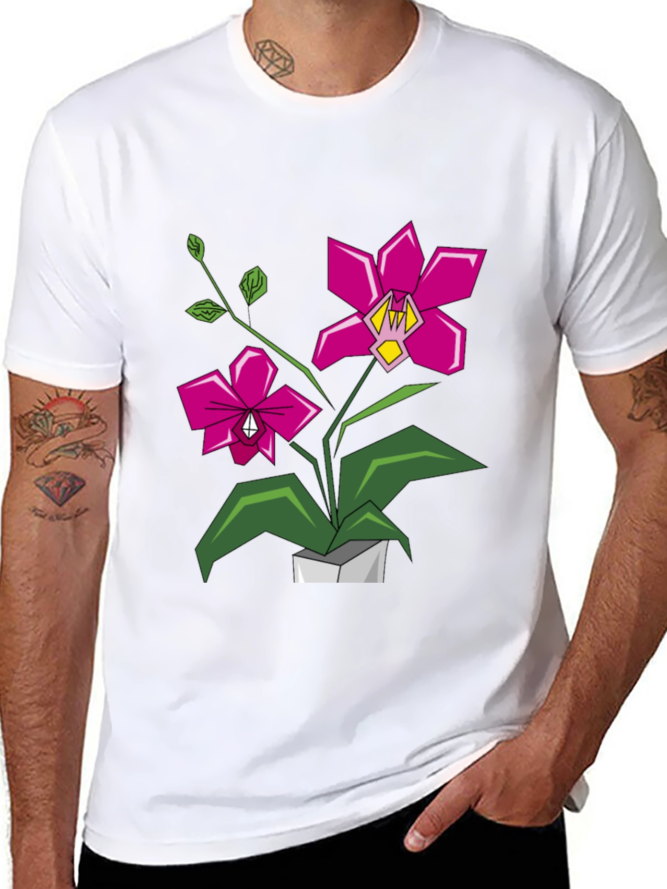 Orchid Graphic T-Shirt