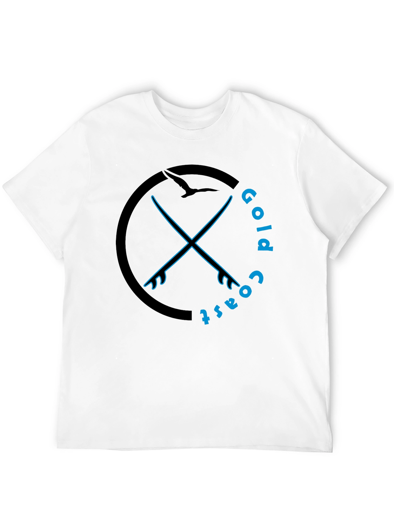 Gold Coast Surfboards Crew Neck T-Shirt