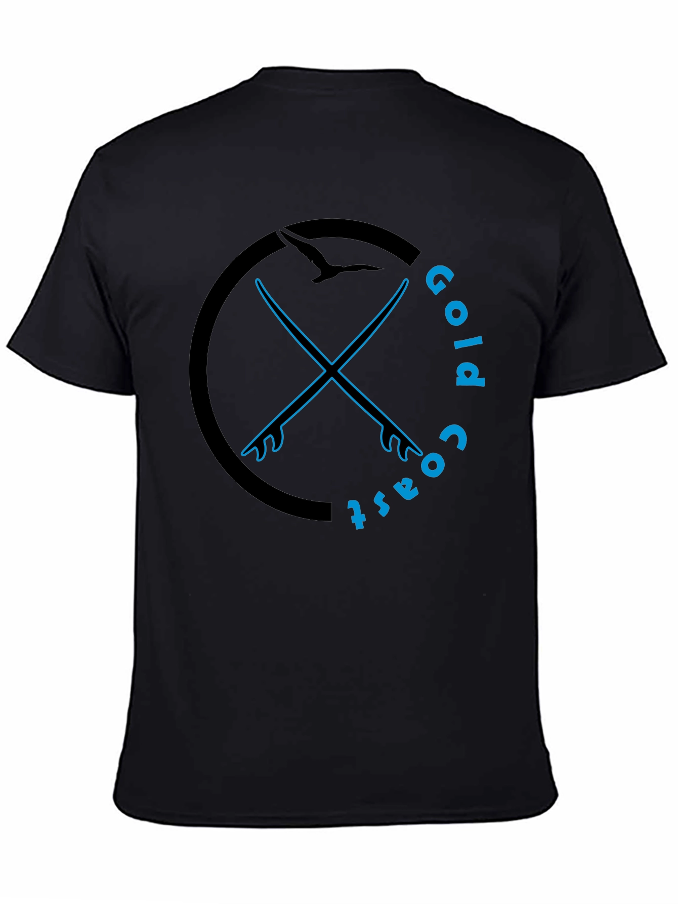 Gold Coast Surfboards Crew Neck T-Shirt
