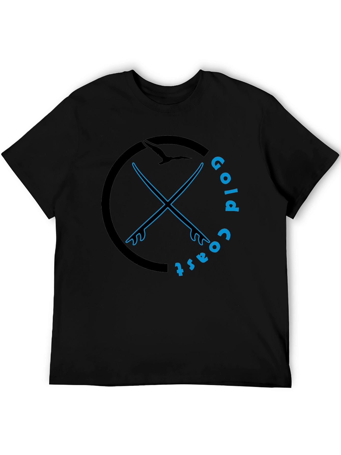 Gold Coast Surfboards Crew Neck T-Shirt