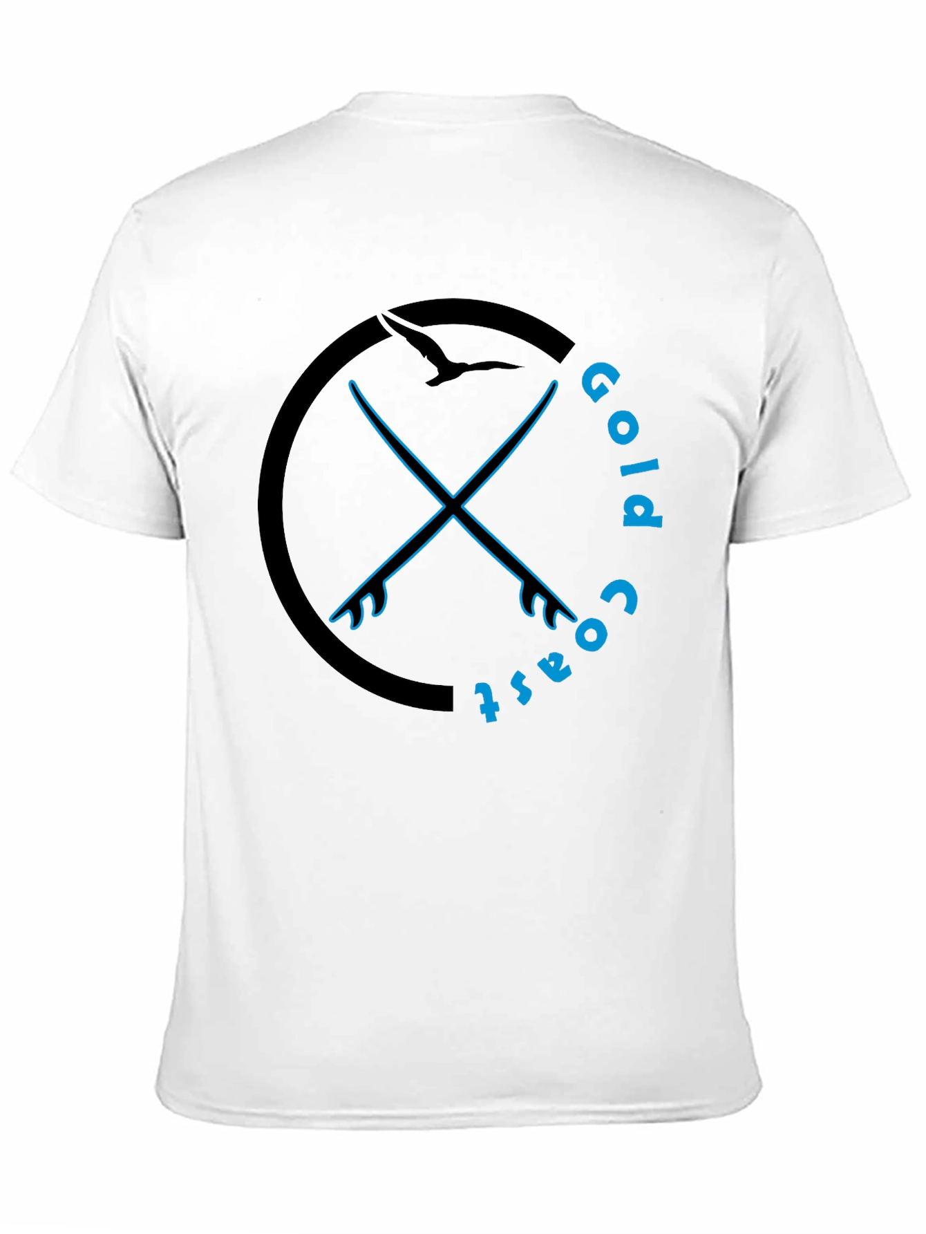 Gold Coast Surfboards Crew Neck T-Shirt