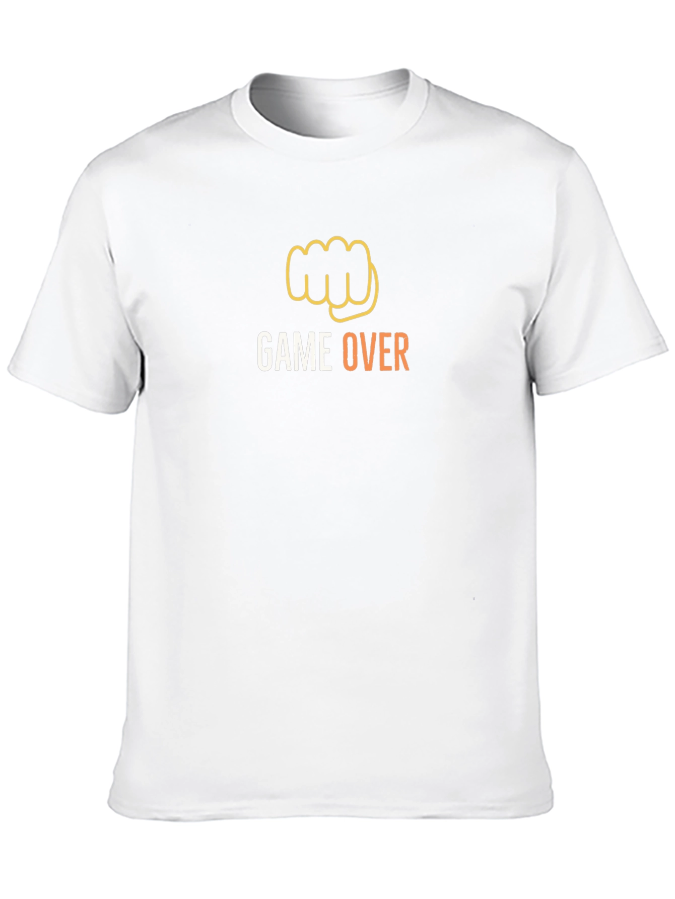 Game Over Fist Graphic T-Shirt - Gamer Style
