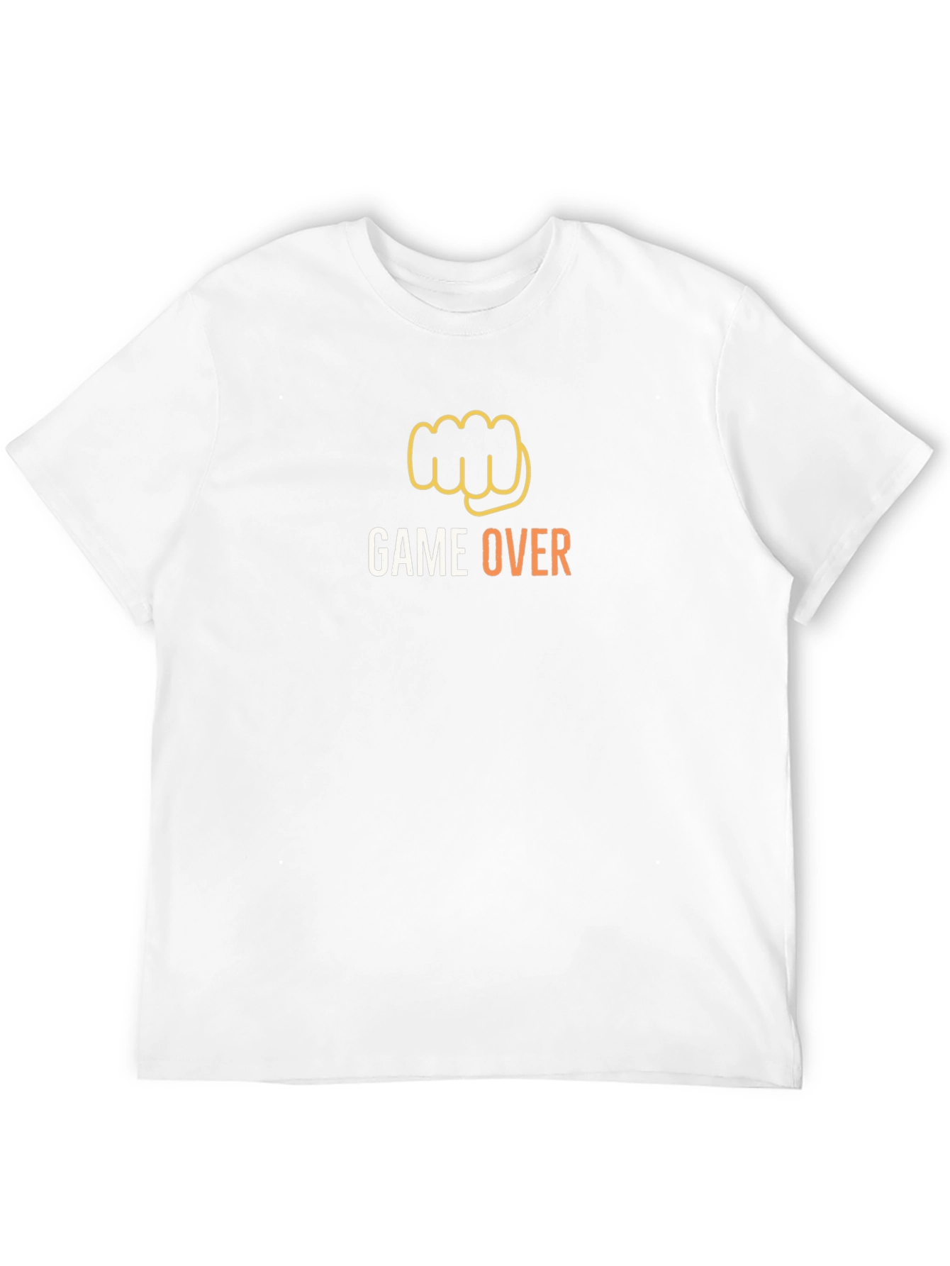 Game Over Fist Graphic T-Shirt - Gamer Style