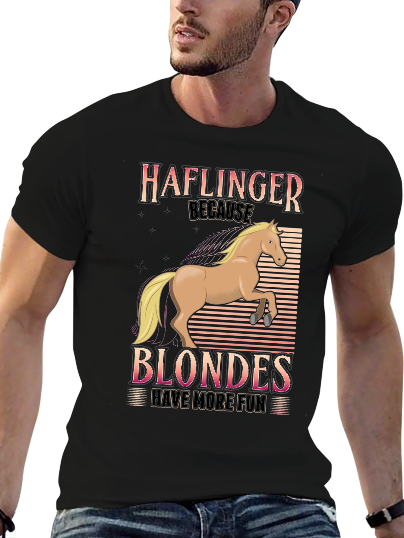 Haflinger Blondes Have More Fun T-Shirt