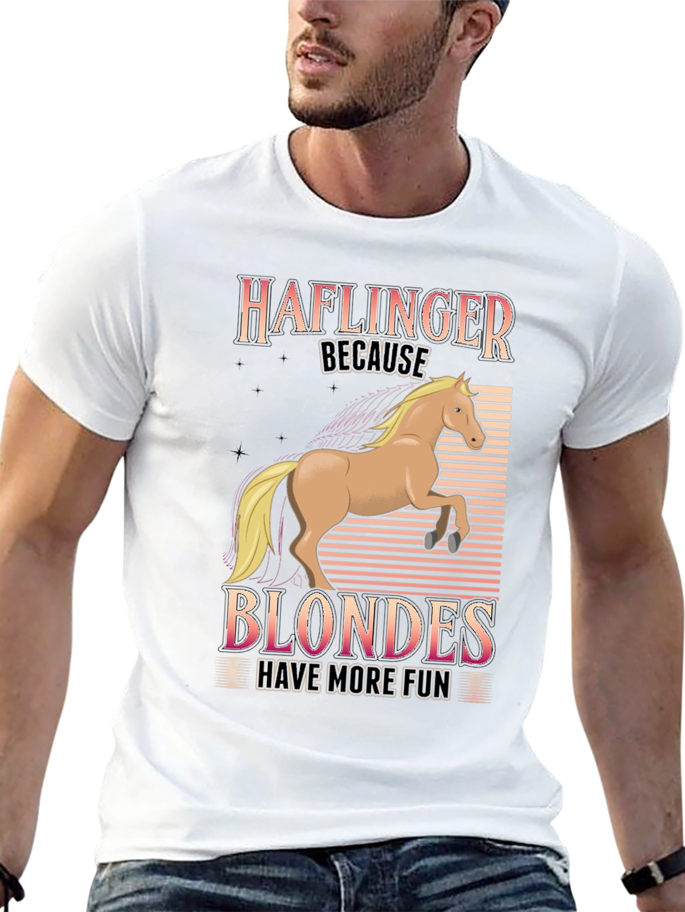 Haflinger Blondes Have More Fun T-Shirt