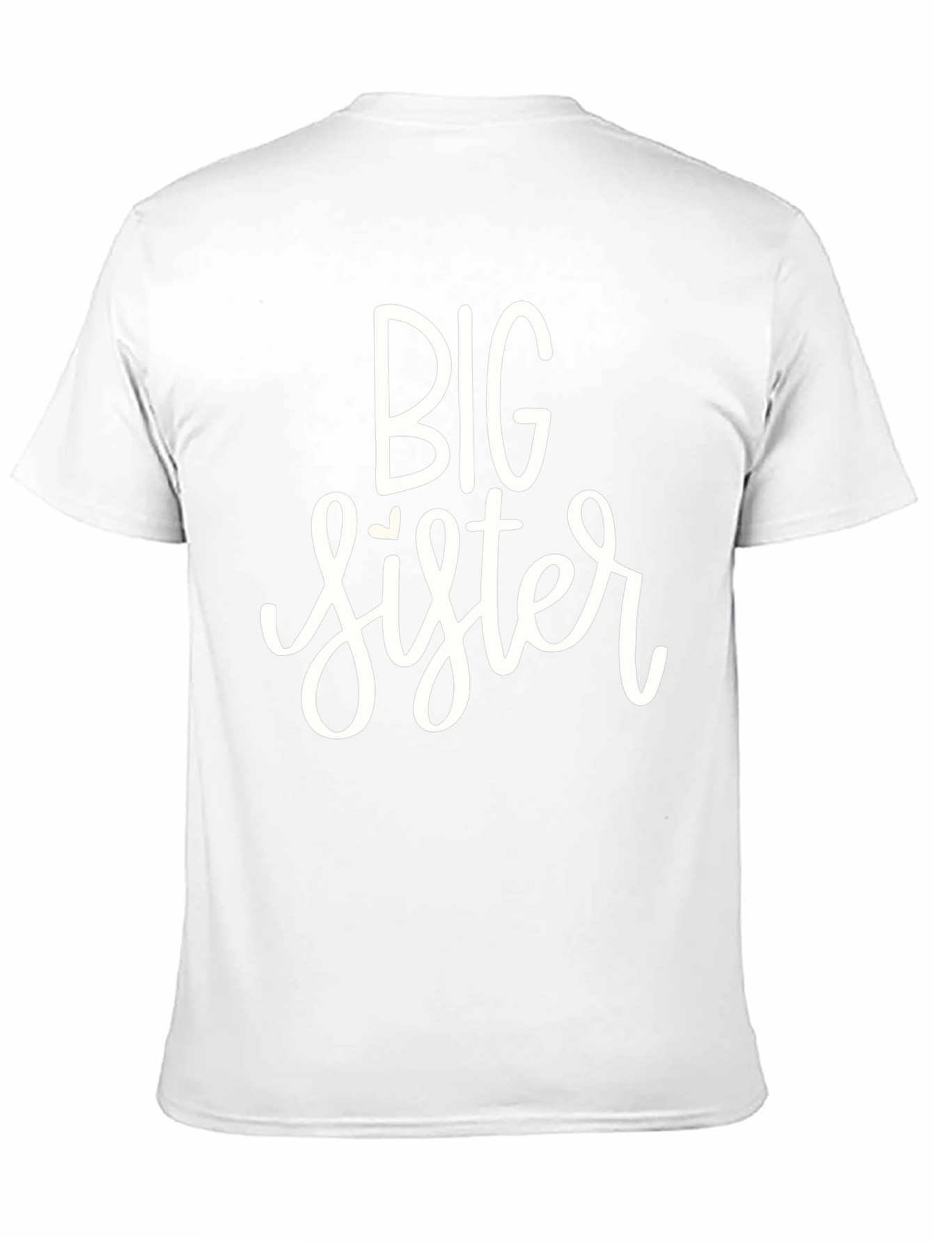 Big Sister Tee - Black Cotton Shirt
