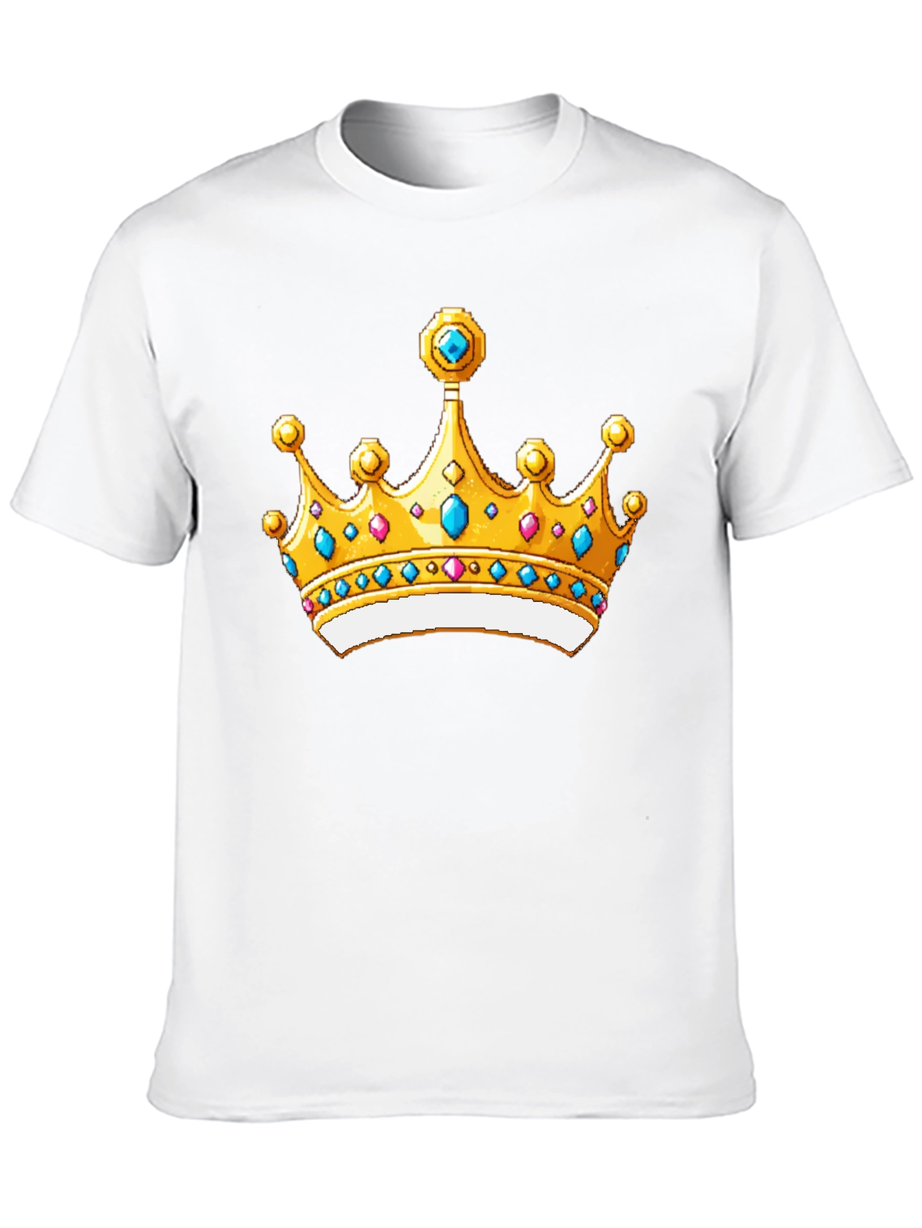 Royal Crown Graphic Black T-Shirt