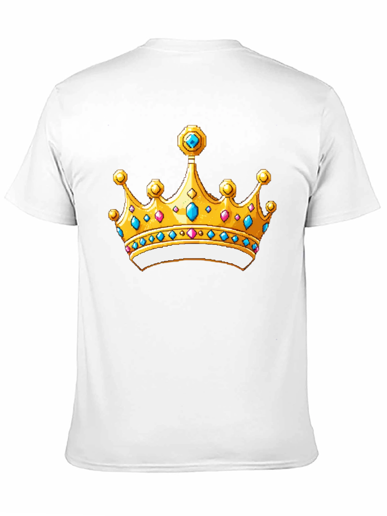 Royal Crown Graphic Black T-Shirt