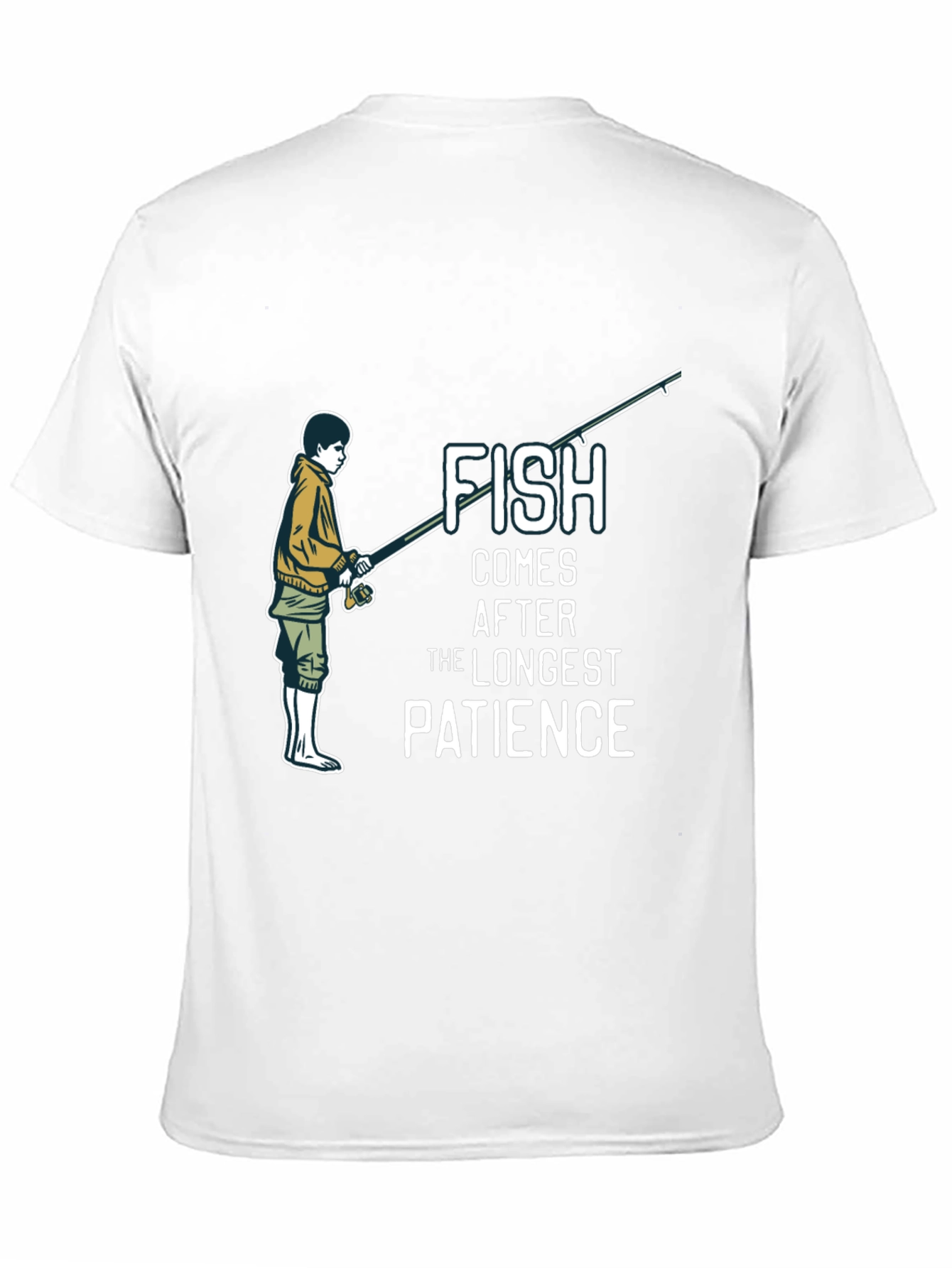Fishing Patience Graphic T-Shirt