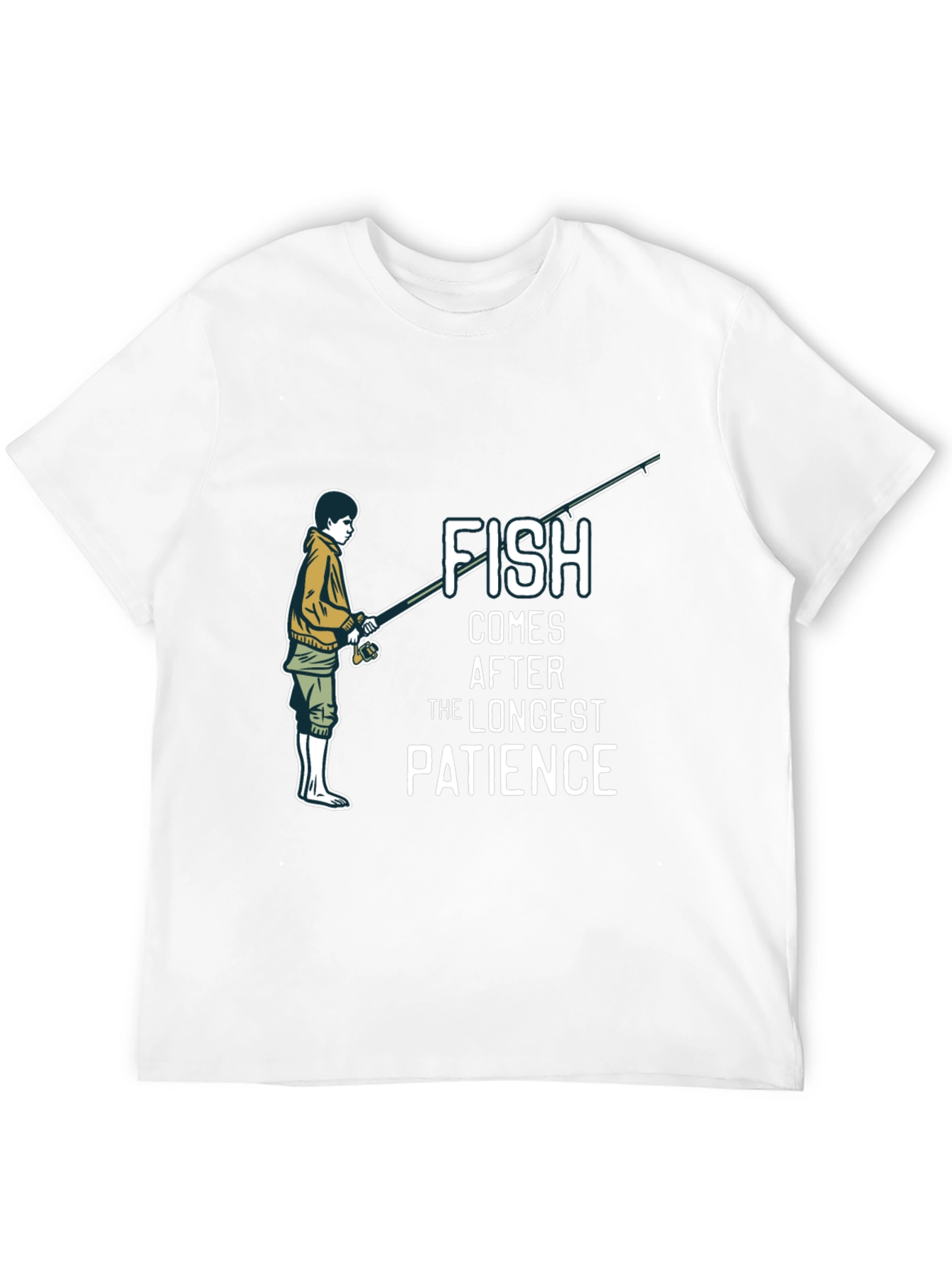 Fishing Patience Graphic T-Shirt