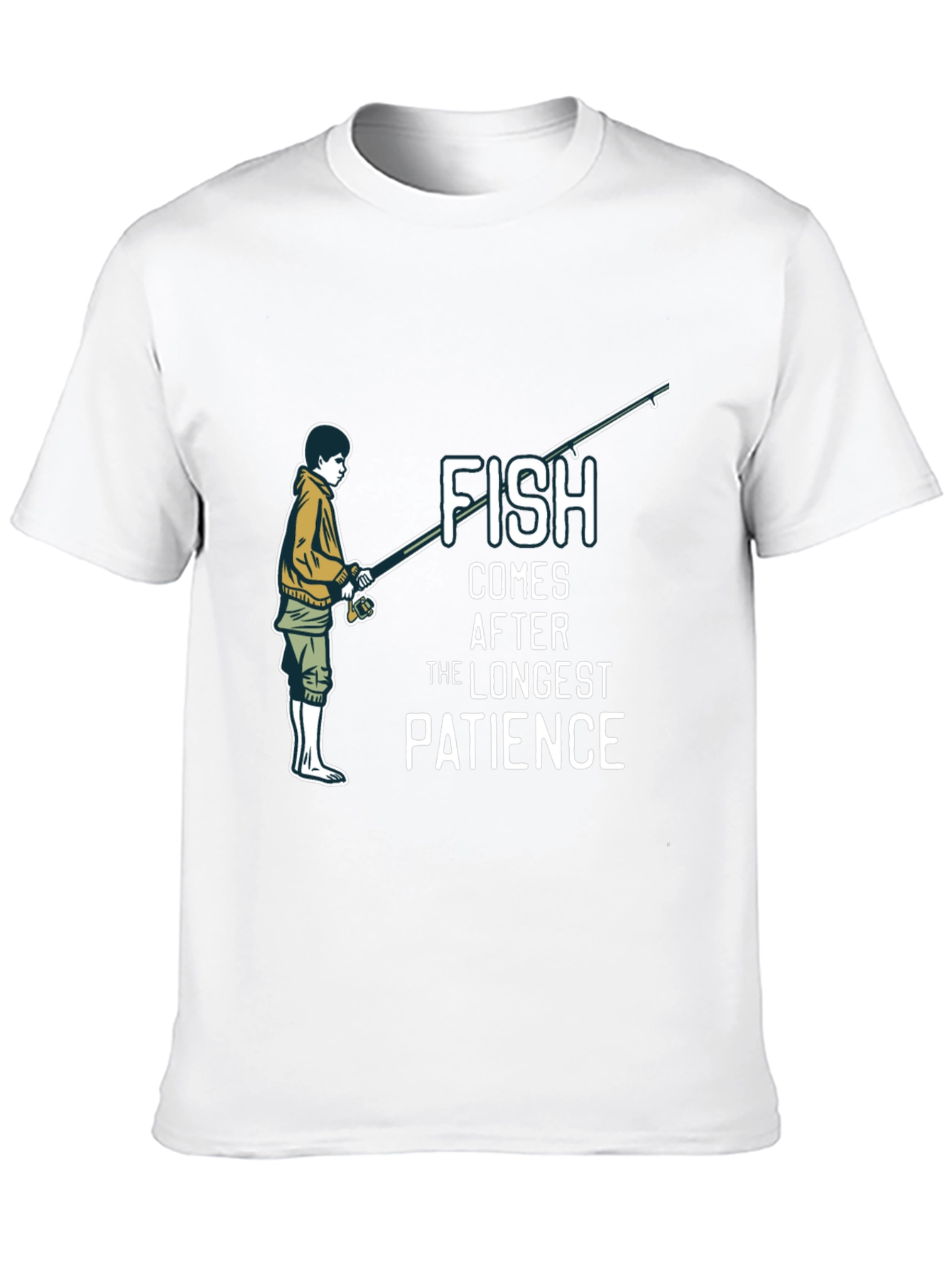 Fishing Patience Graphic T-Shirt