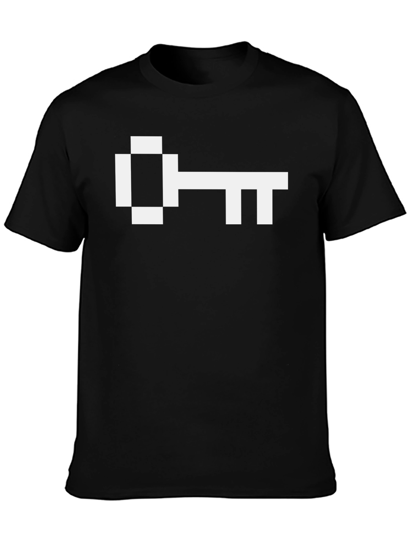 Pixel Key Graphic Tee - Unlock Your Style!