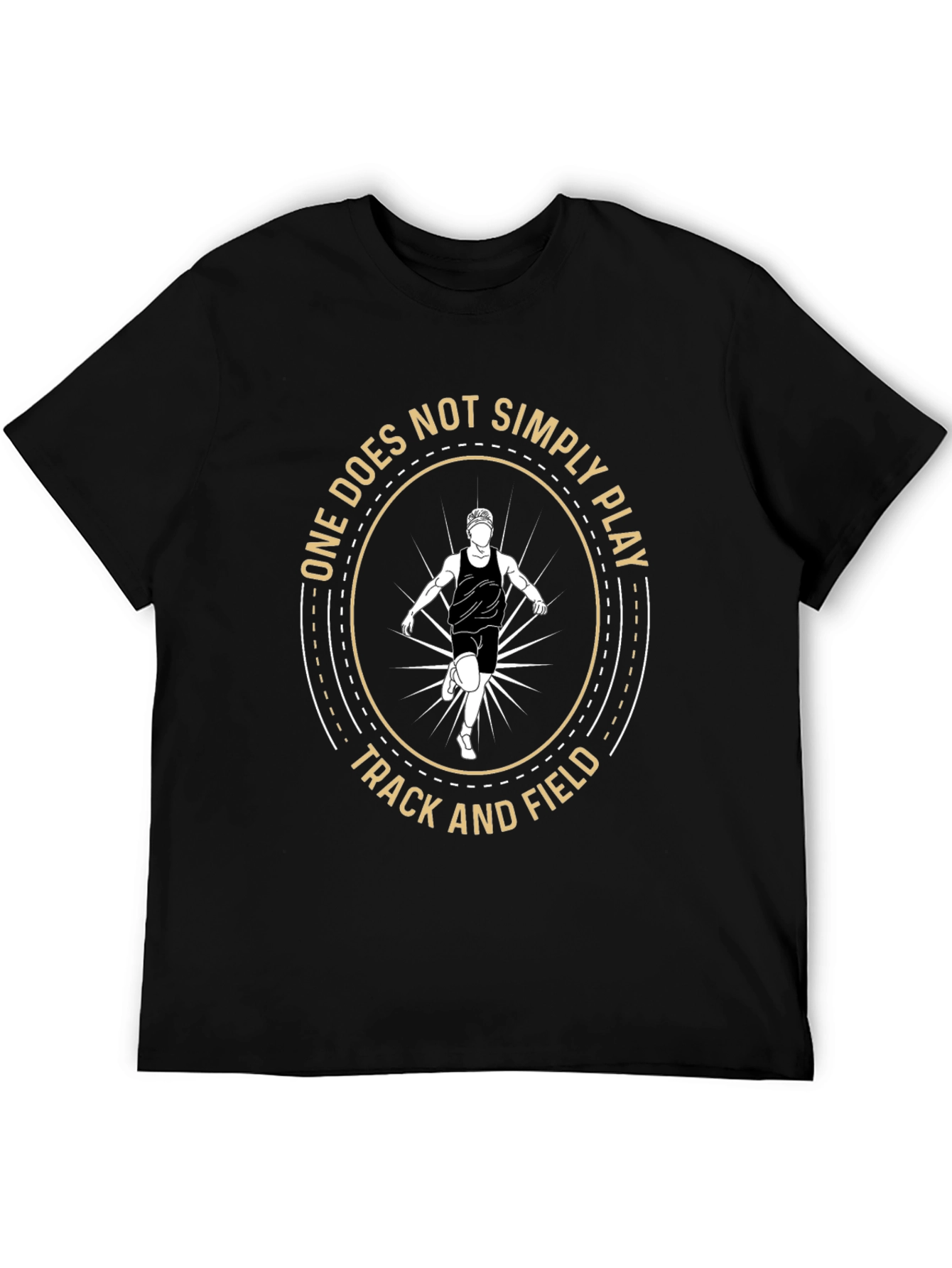 Track and Field Graphic Tee - Runners Motivation