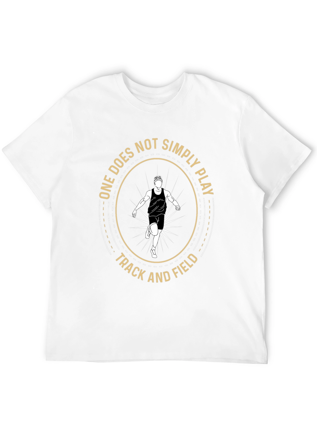 Track and Field Graphic Tee - Runners Motivation