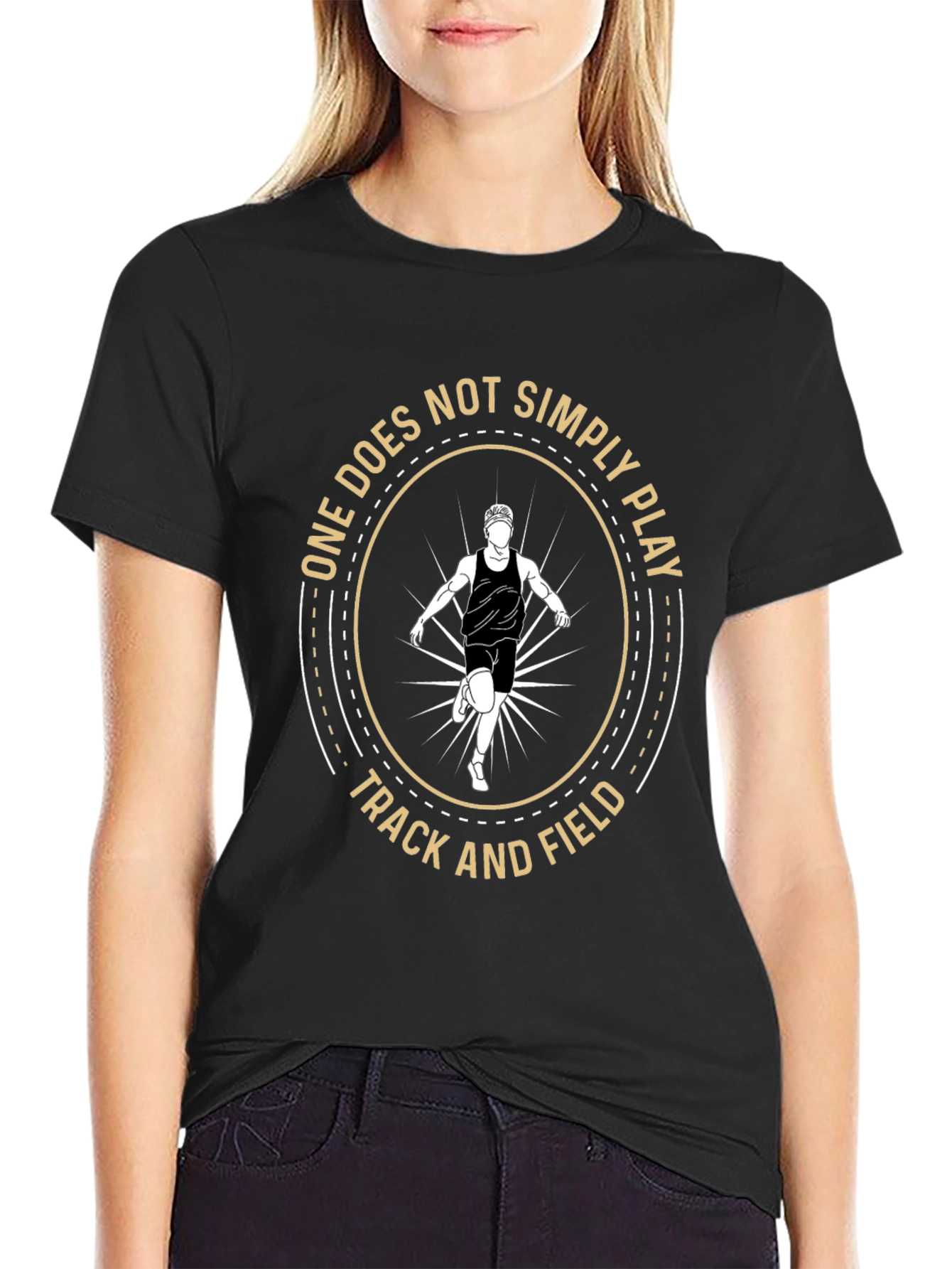 Track and Field Graphic Tee - Runners Motivation