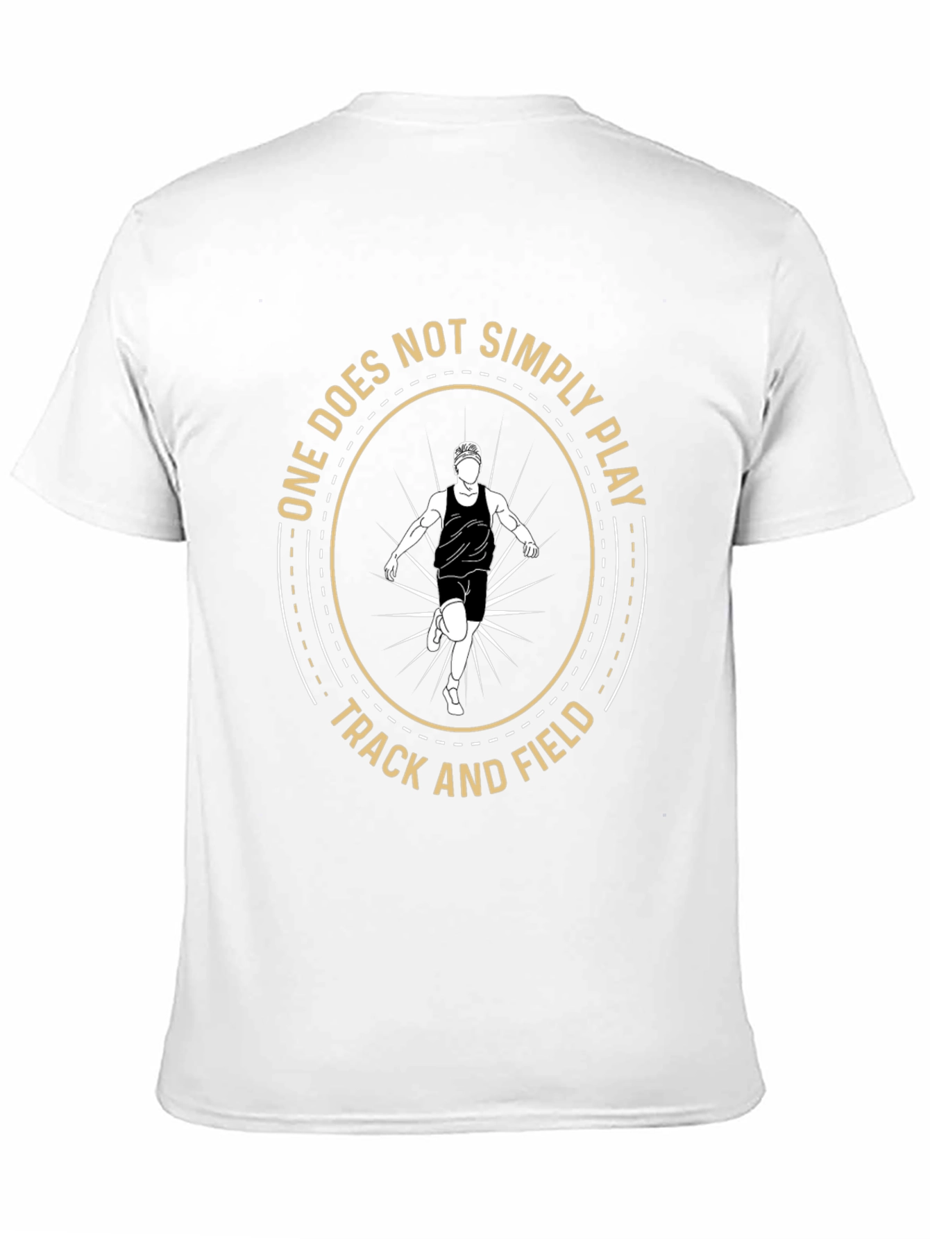 Track and Field Graphic Tee - Runners Motivation