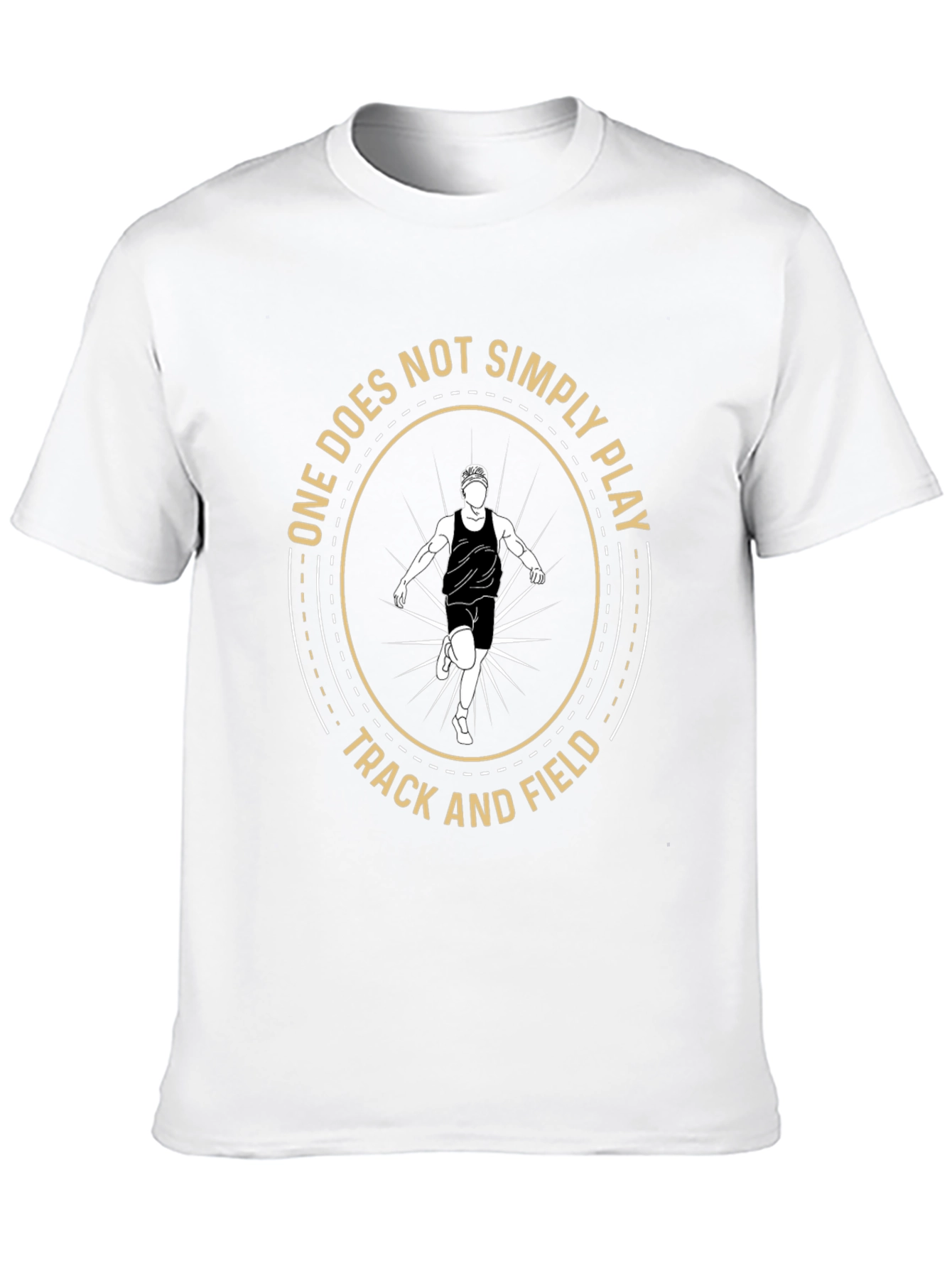 Track and Field Graphic Tee - Runners Motivation