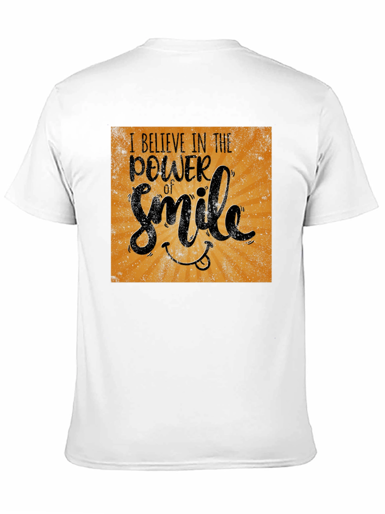 Power of Smile Graphic Tee - Black