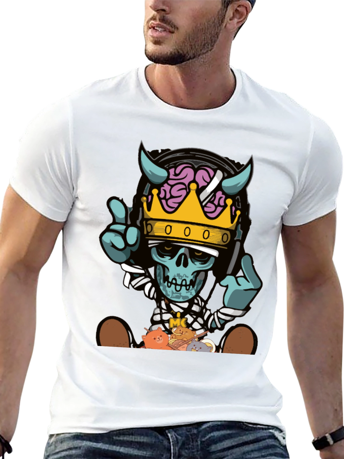 Skull King Graphic T-Shirt