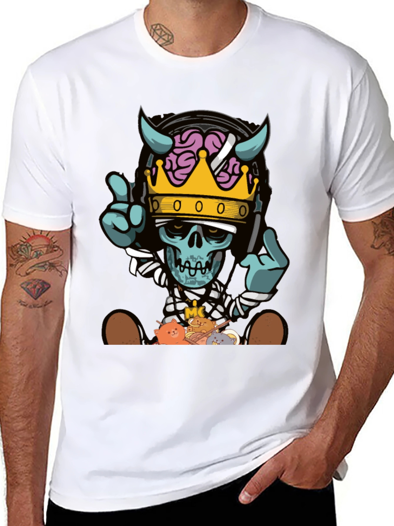 Skull King Graphic T-Shirt