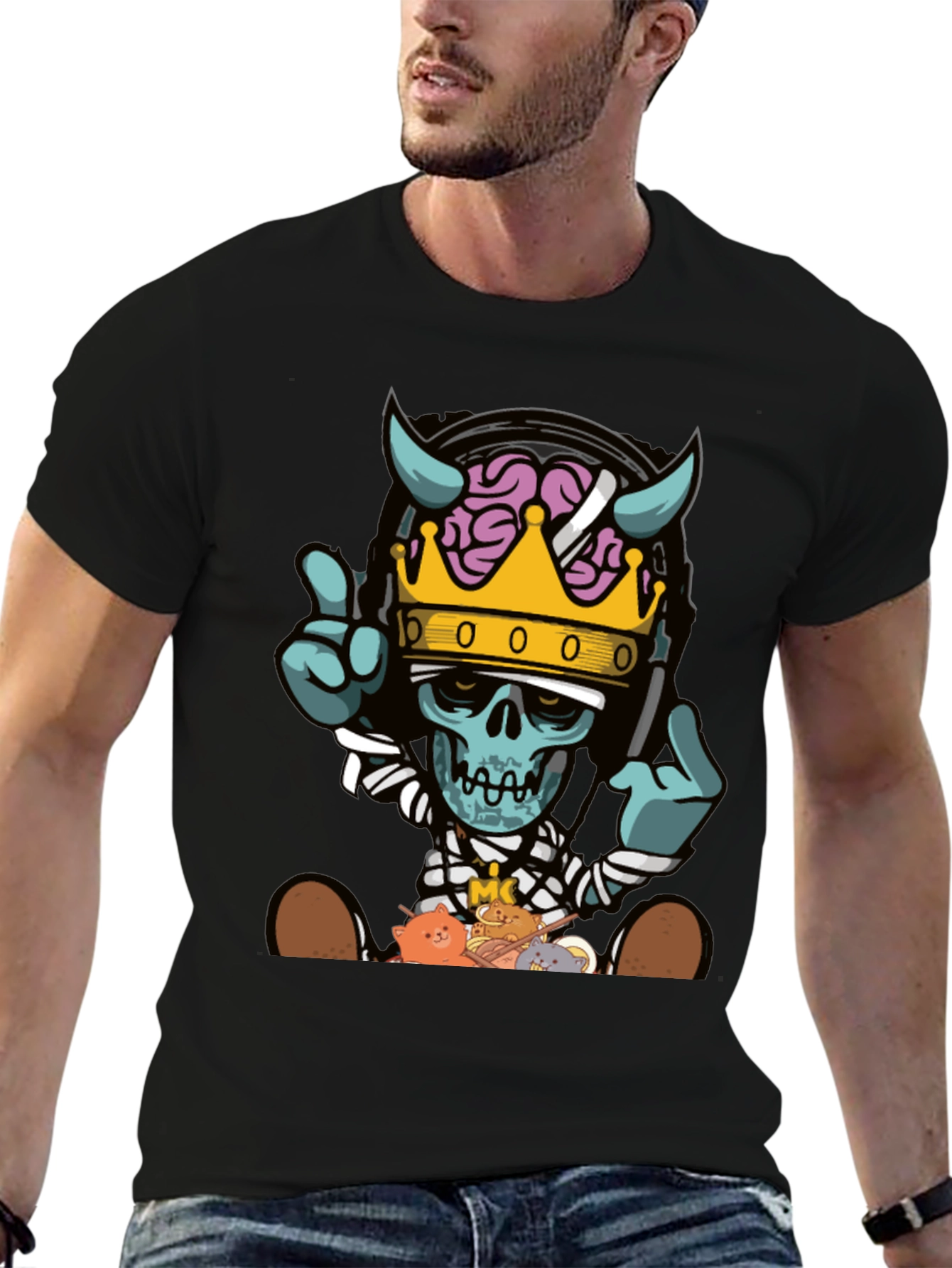 Skull King Graphic T-Shirt