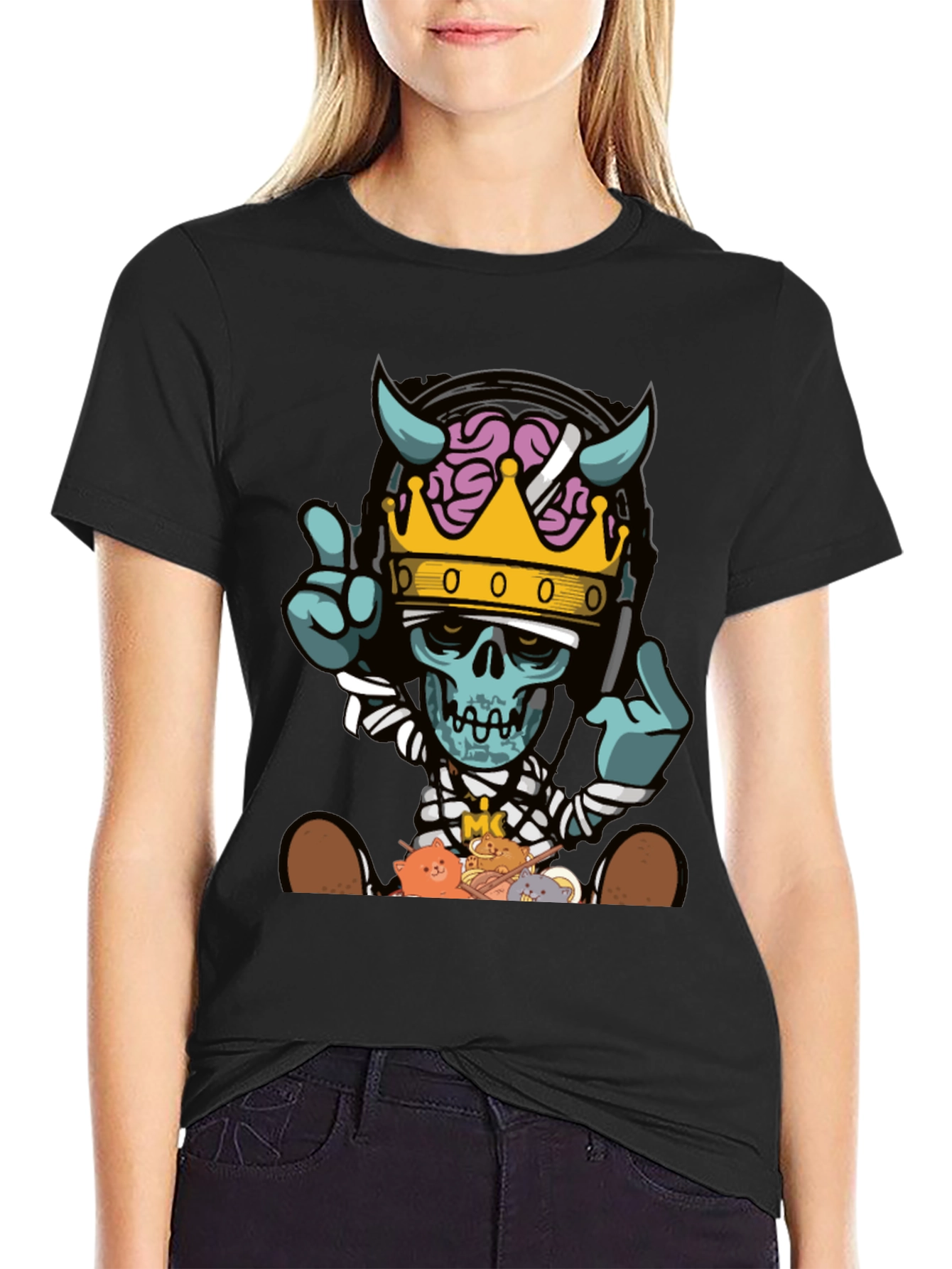 Skull King Graphic T-Shirt