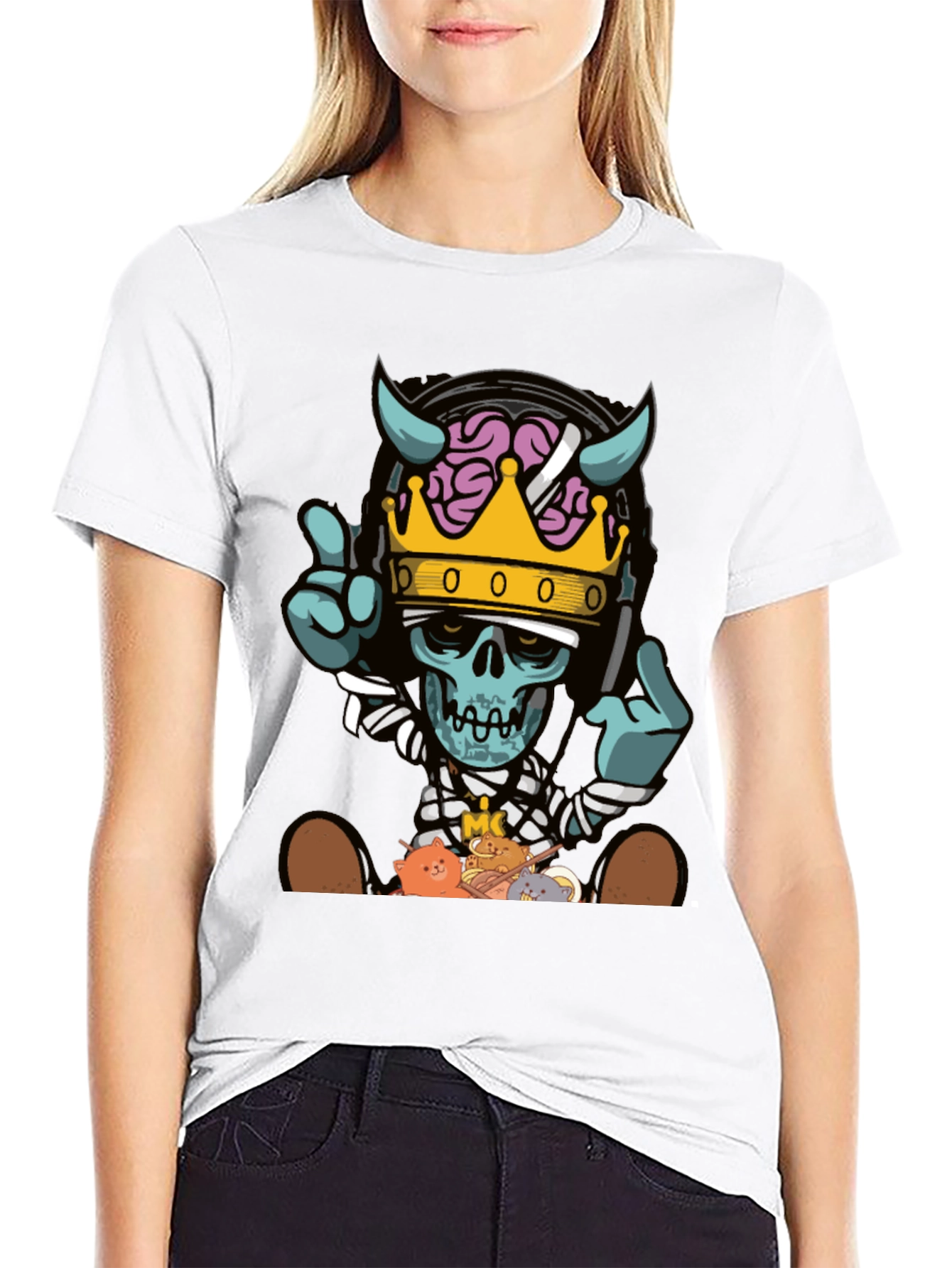 Skull King Graphic T-Shirt