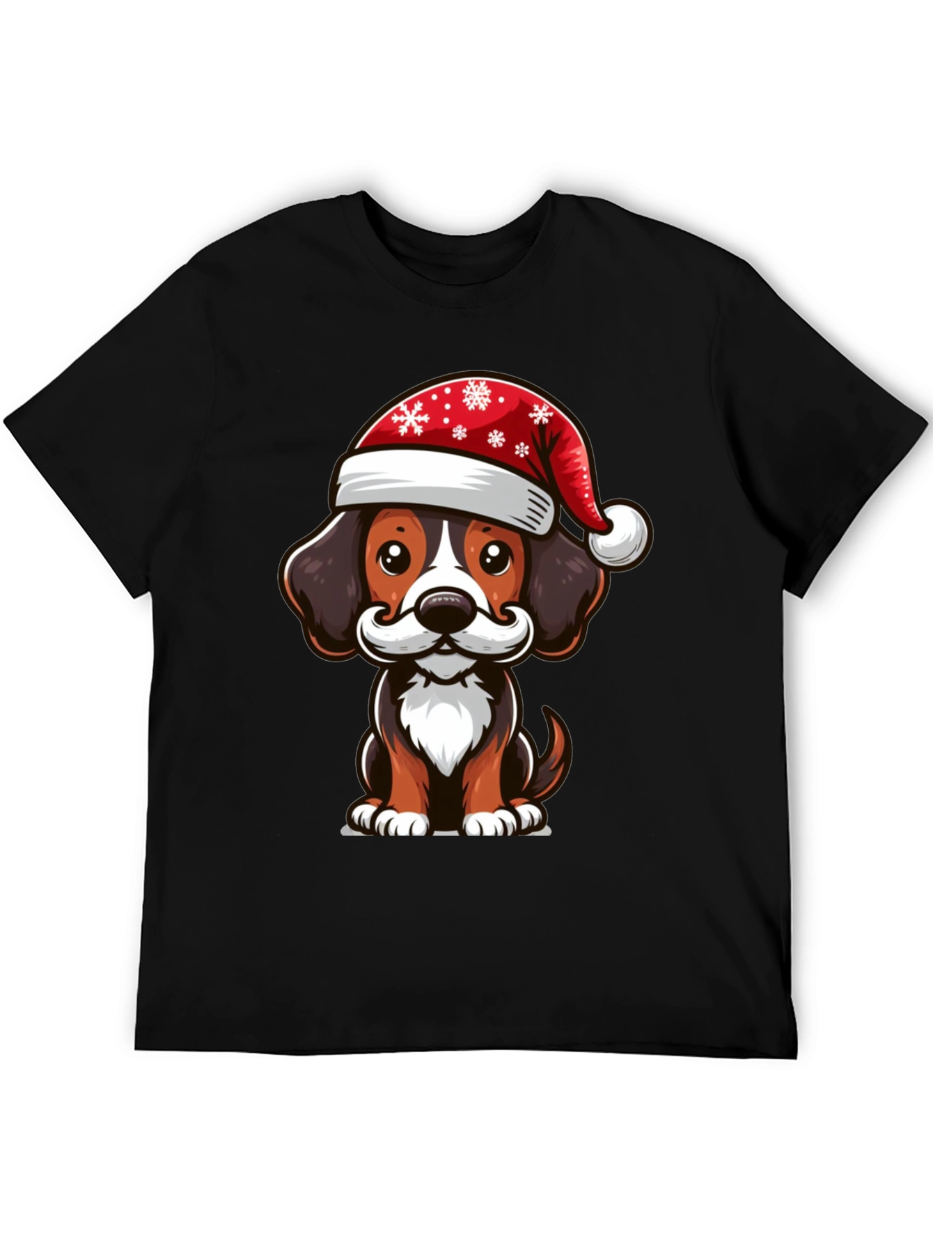 Festive Dog Graphic Tee