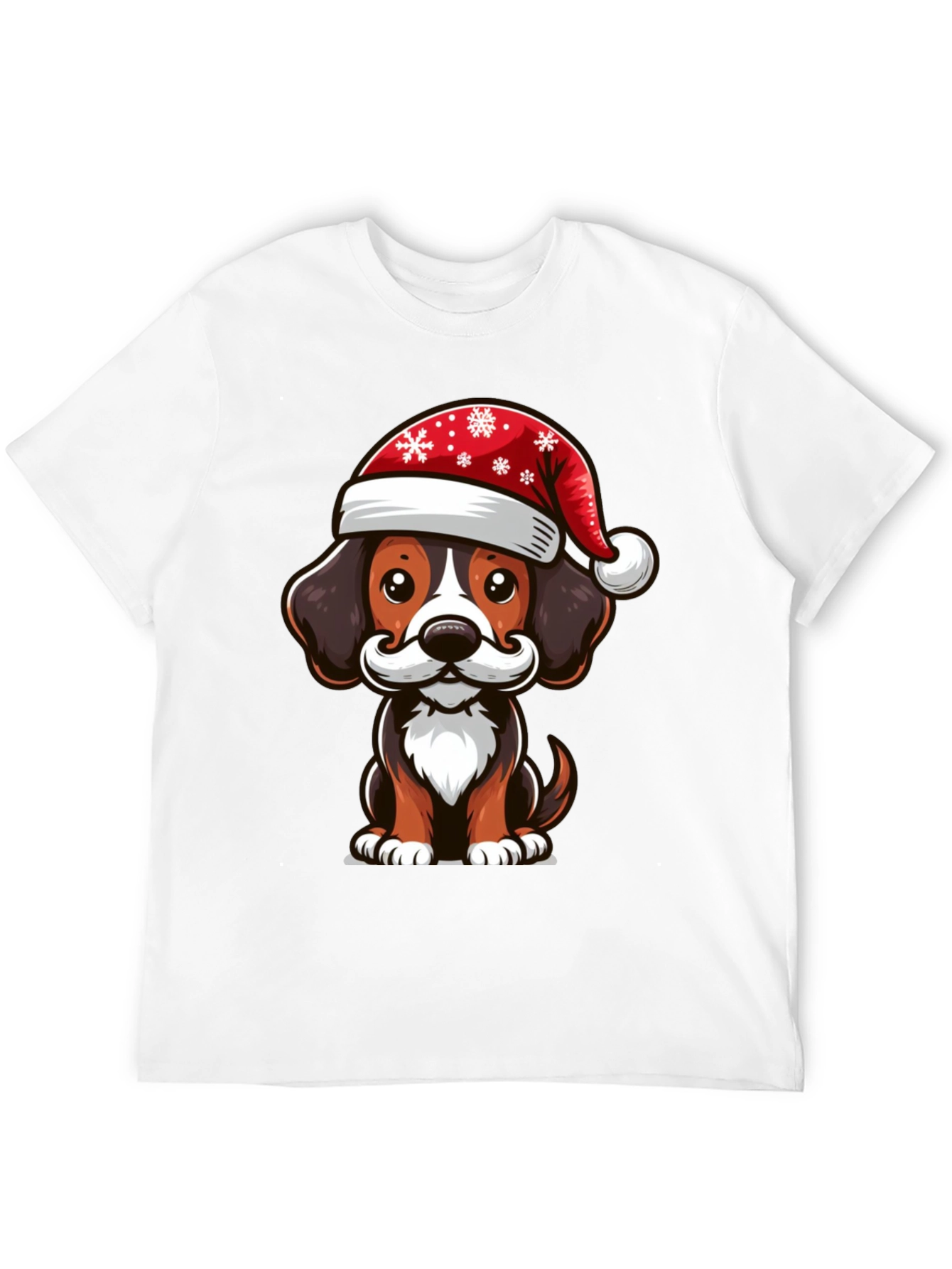 Festive Dog Graphic Tee