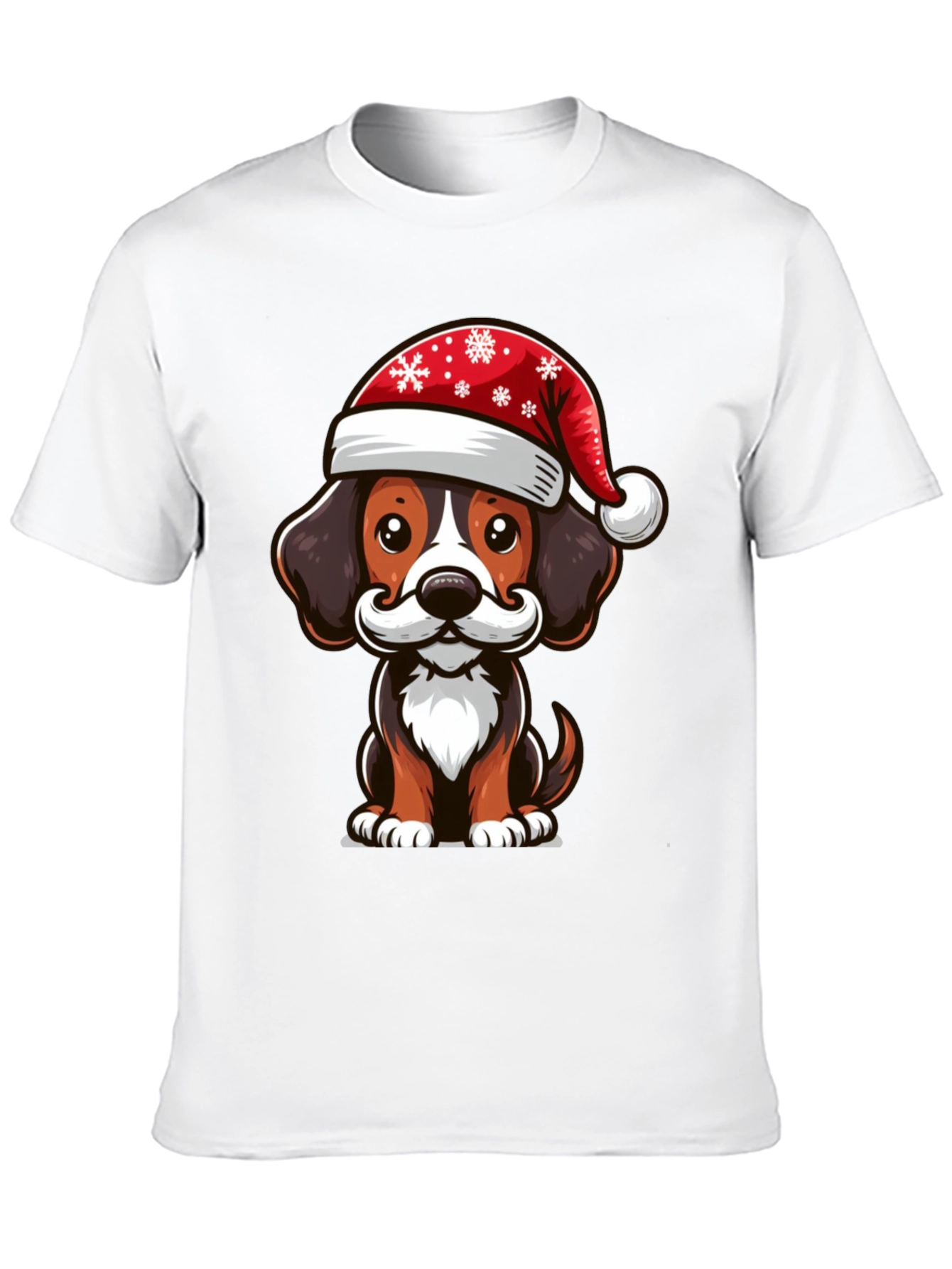 Festive Dog Graphic Tee