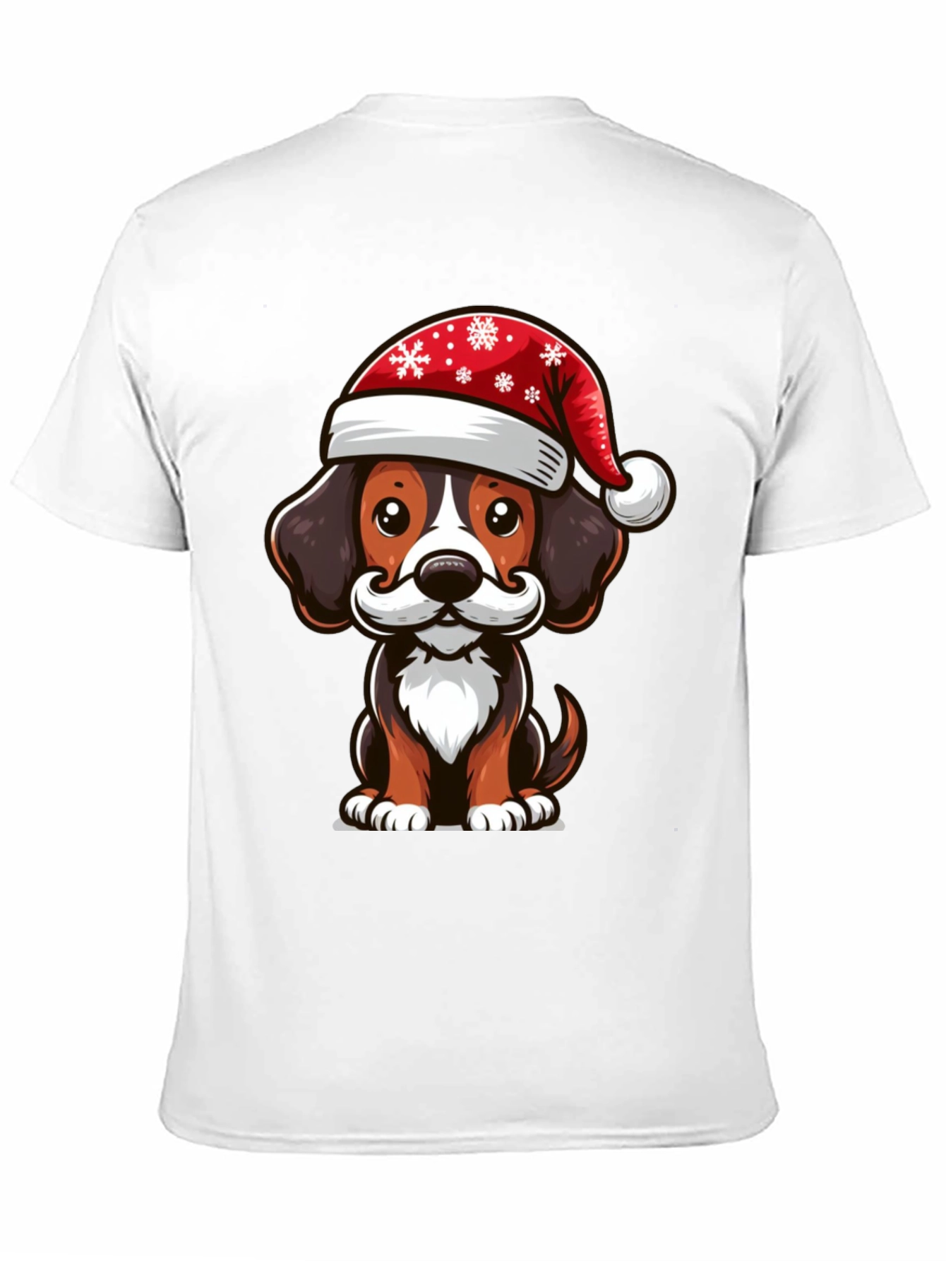 Festive Dog Graphic Tee