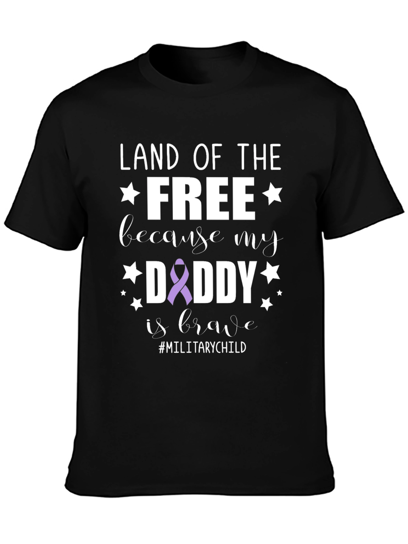 Land of the Free Military Child T-Shirt