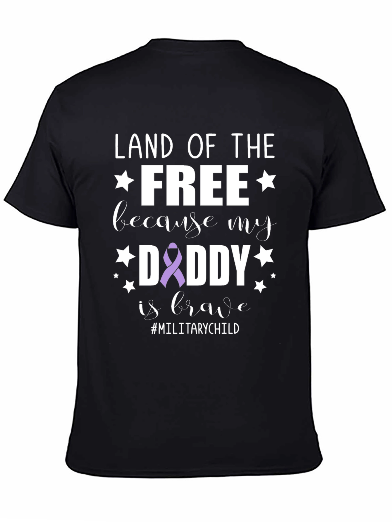 Land of the Free Military Child T-Shirt