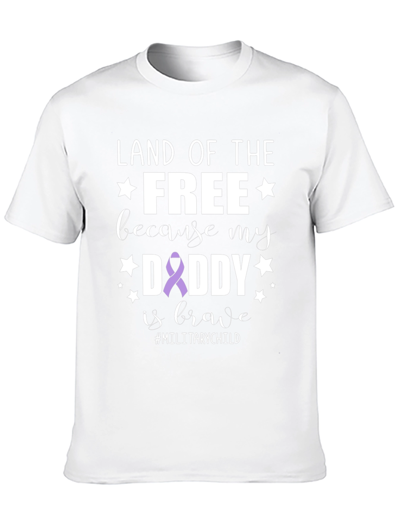 Land of the Free Military Child T-Shirt