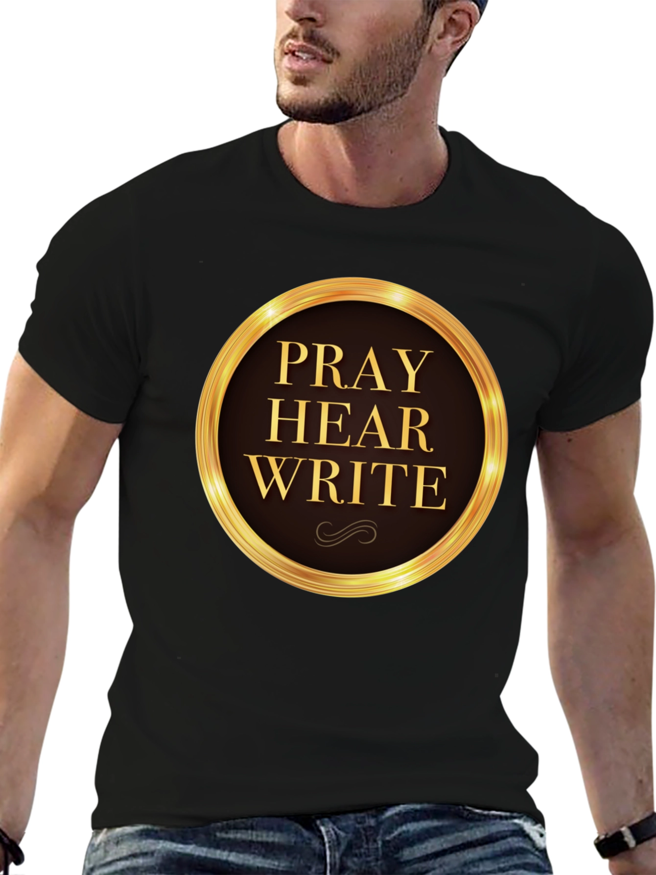 Pray Hear Write Graphic T-Shirt