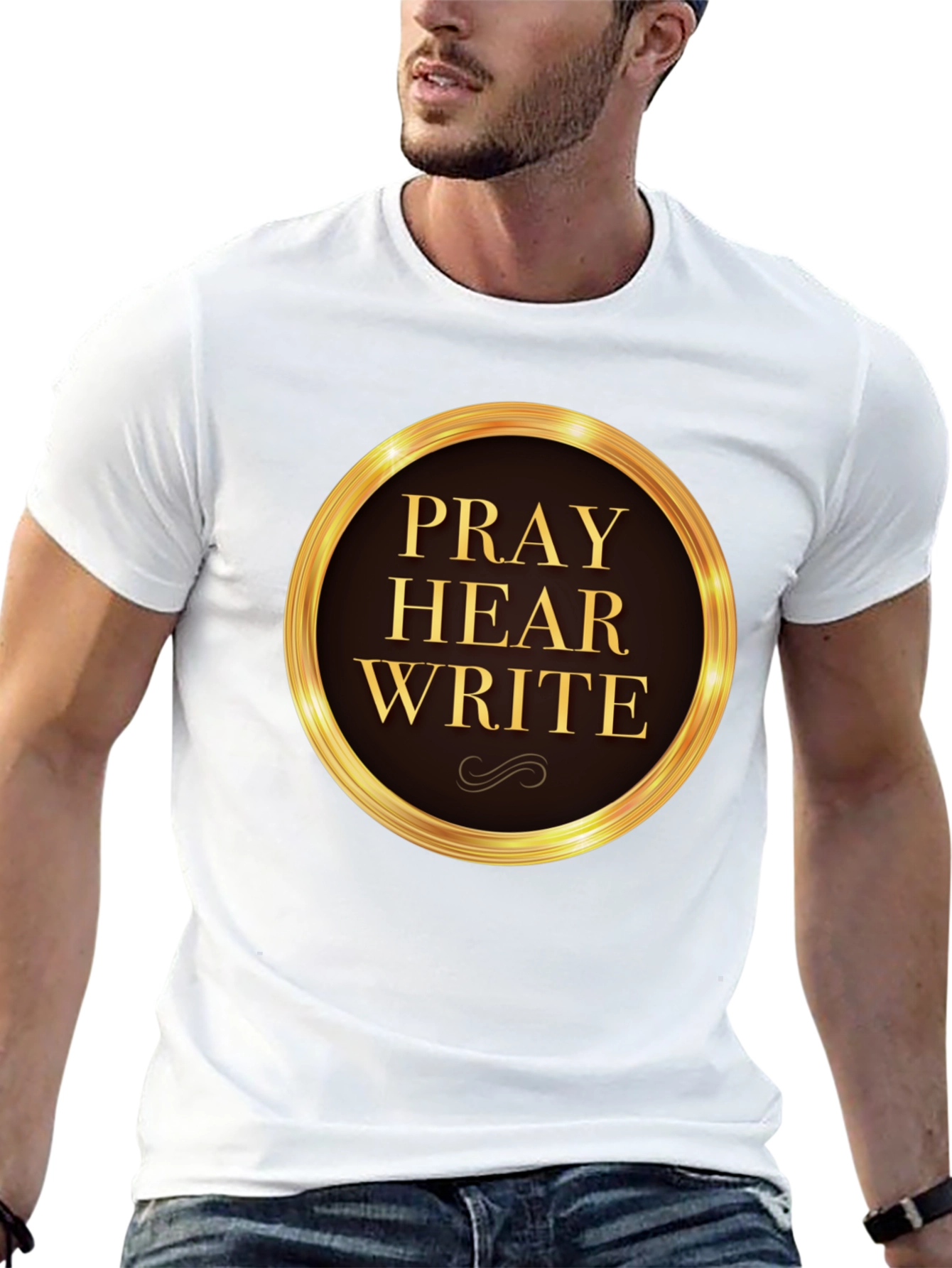 Pray Hear Write Graphic T-Shirt